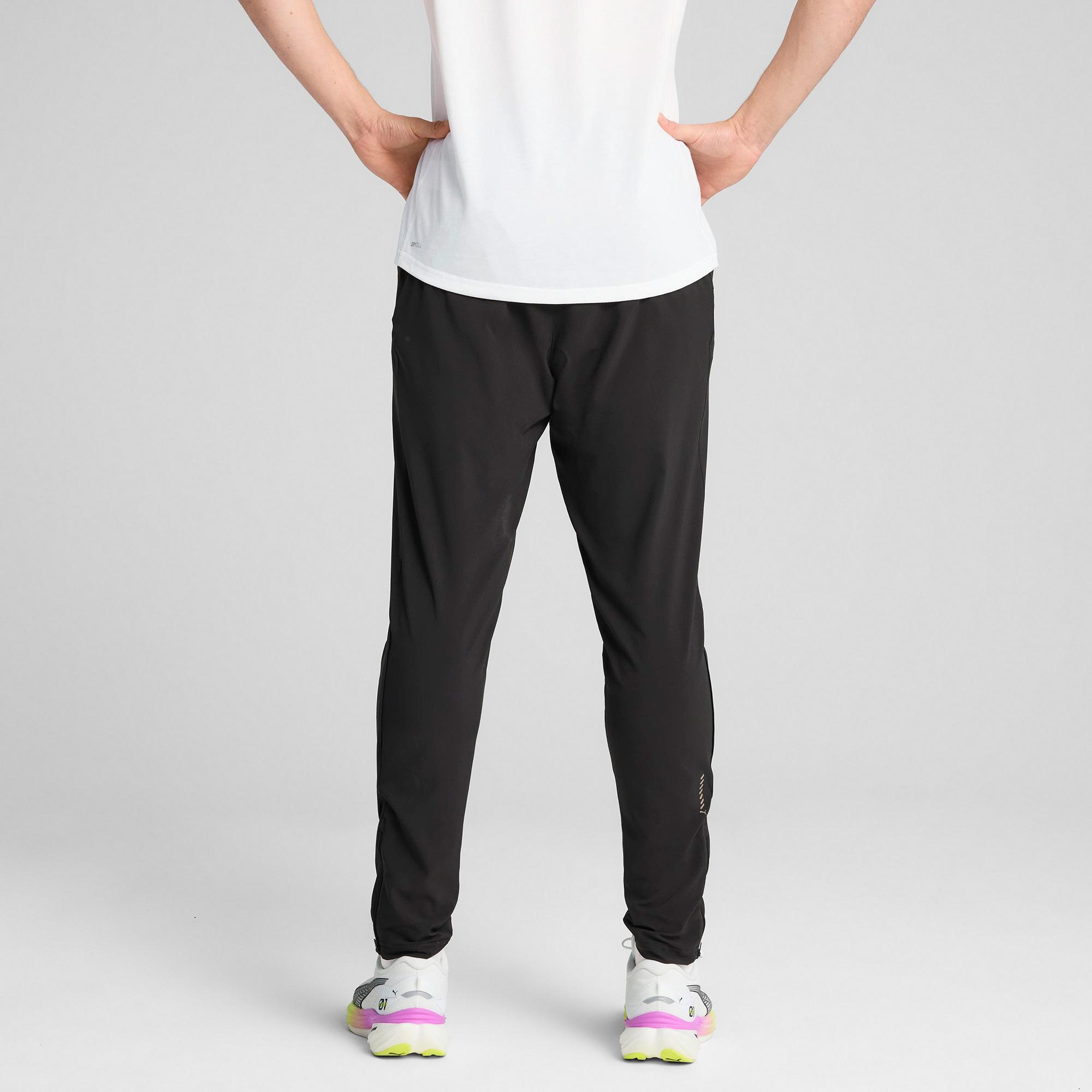 Puma Run Velocity Tapered Erkek Siyah Eşofman Altı
