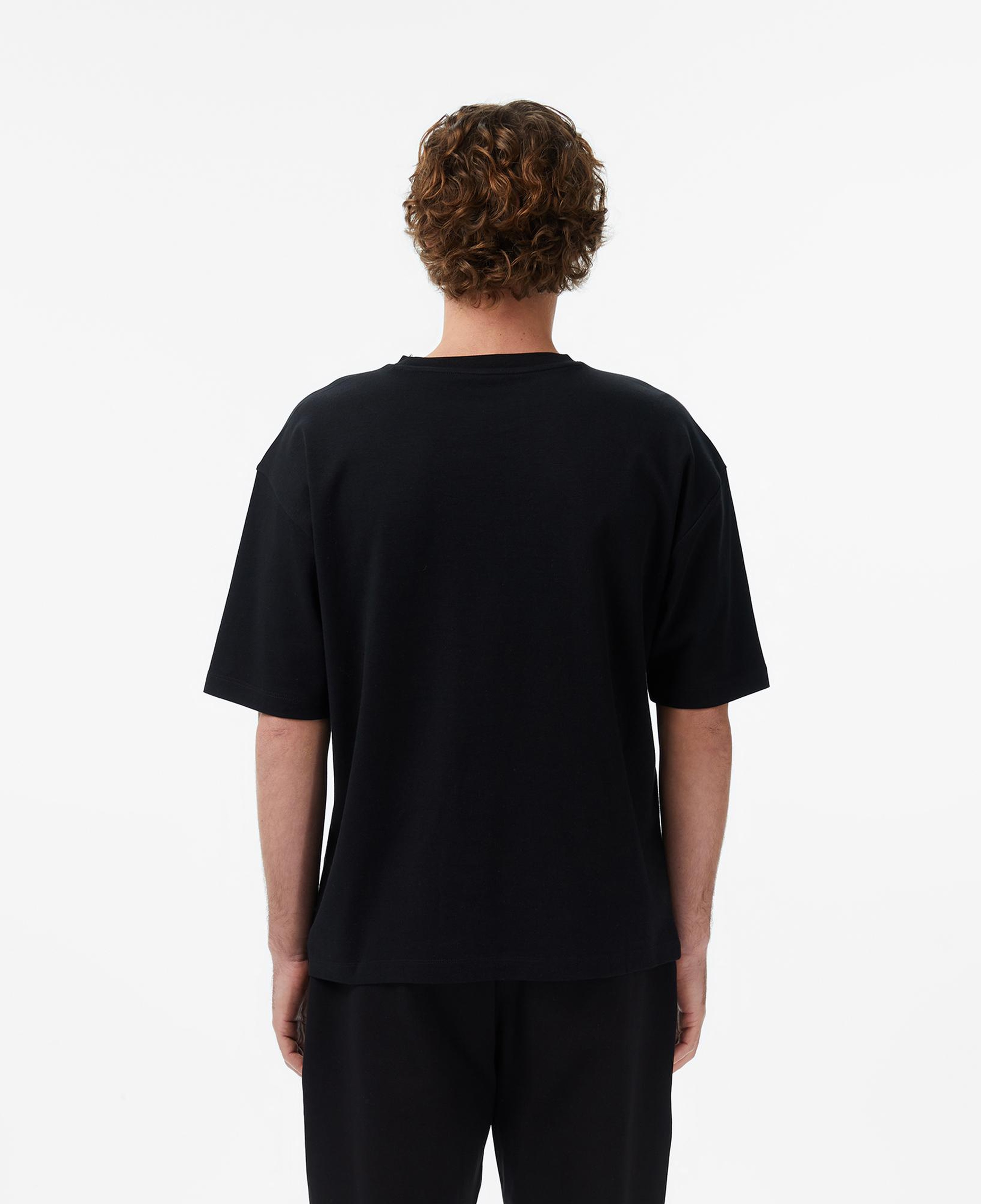 UNITED4 Regular Fit Erkek Siyah T-Shirt