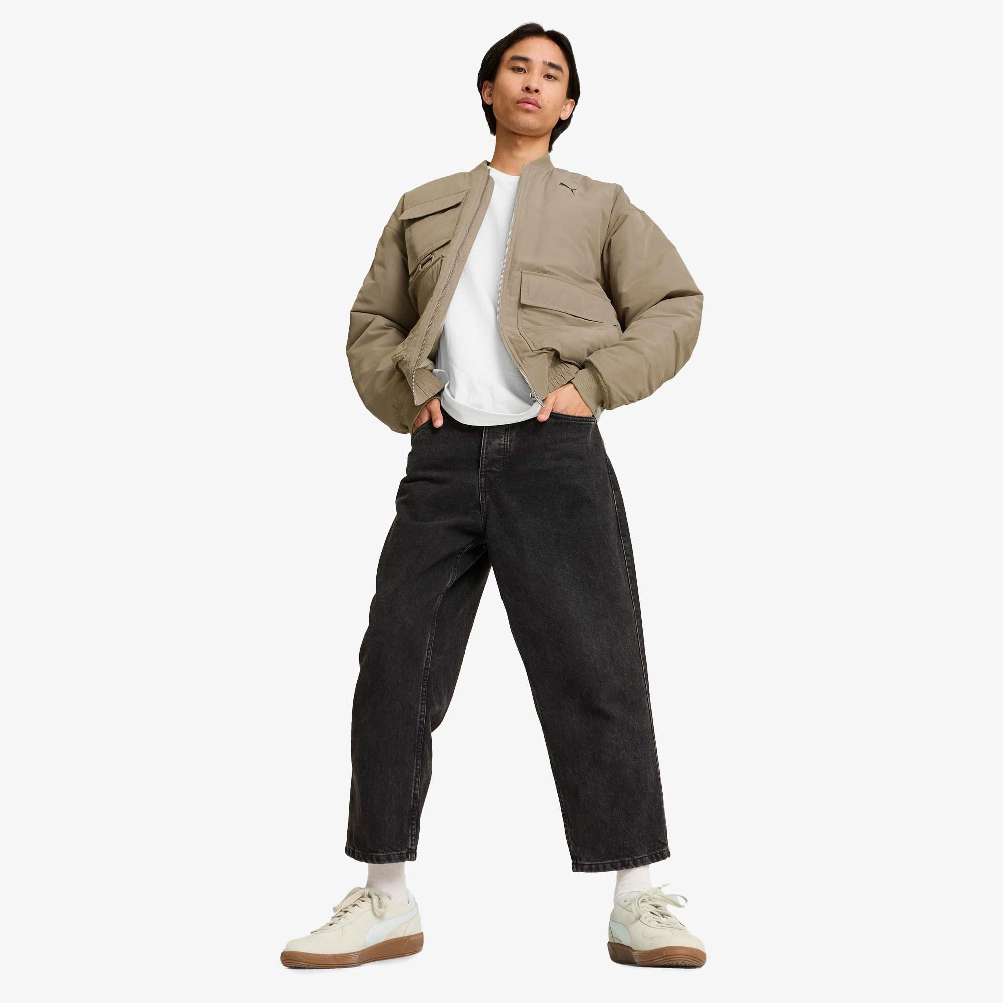 Puma Bomber Unisex Haki Ceket