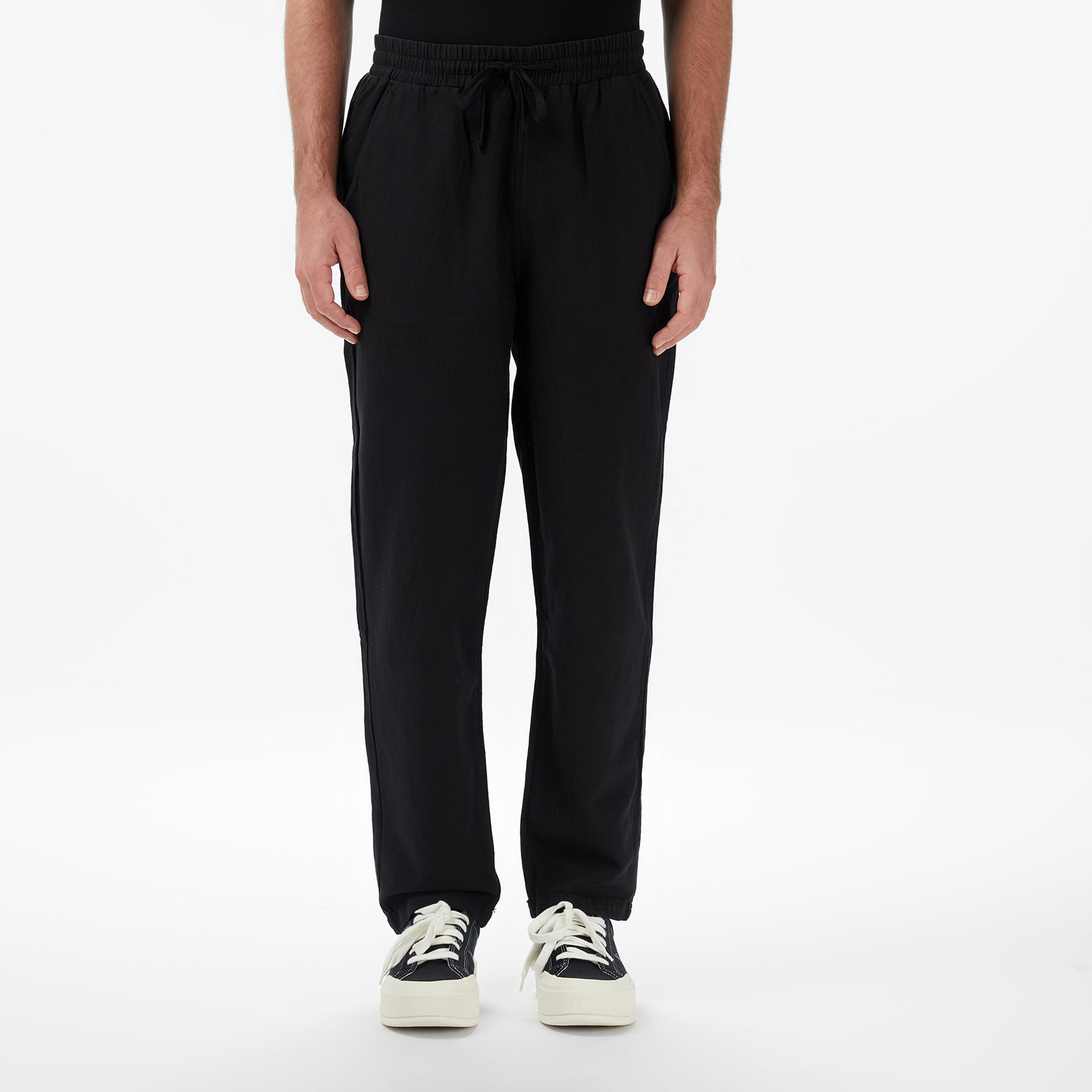 UNITED4 Regular Fit Erkek Siyah Pantolon