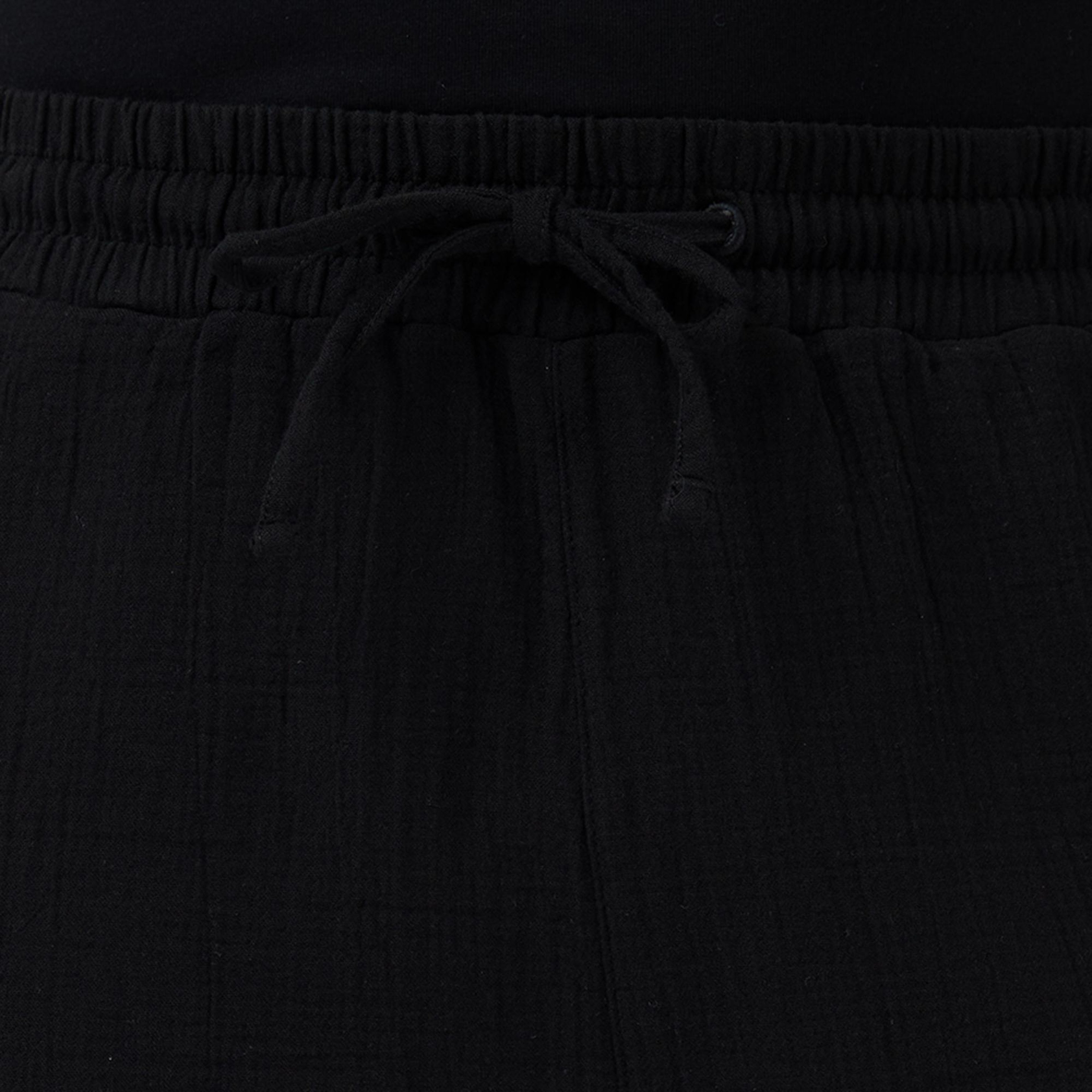 UNITED4 Regular Fit Erkek Siyah Şort