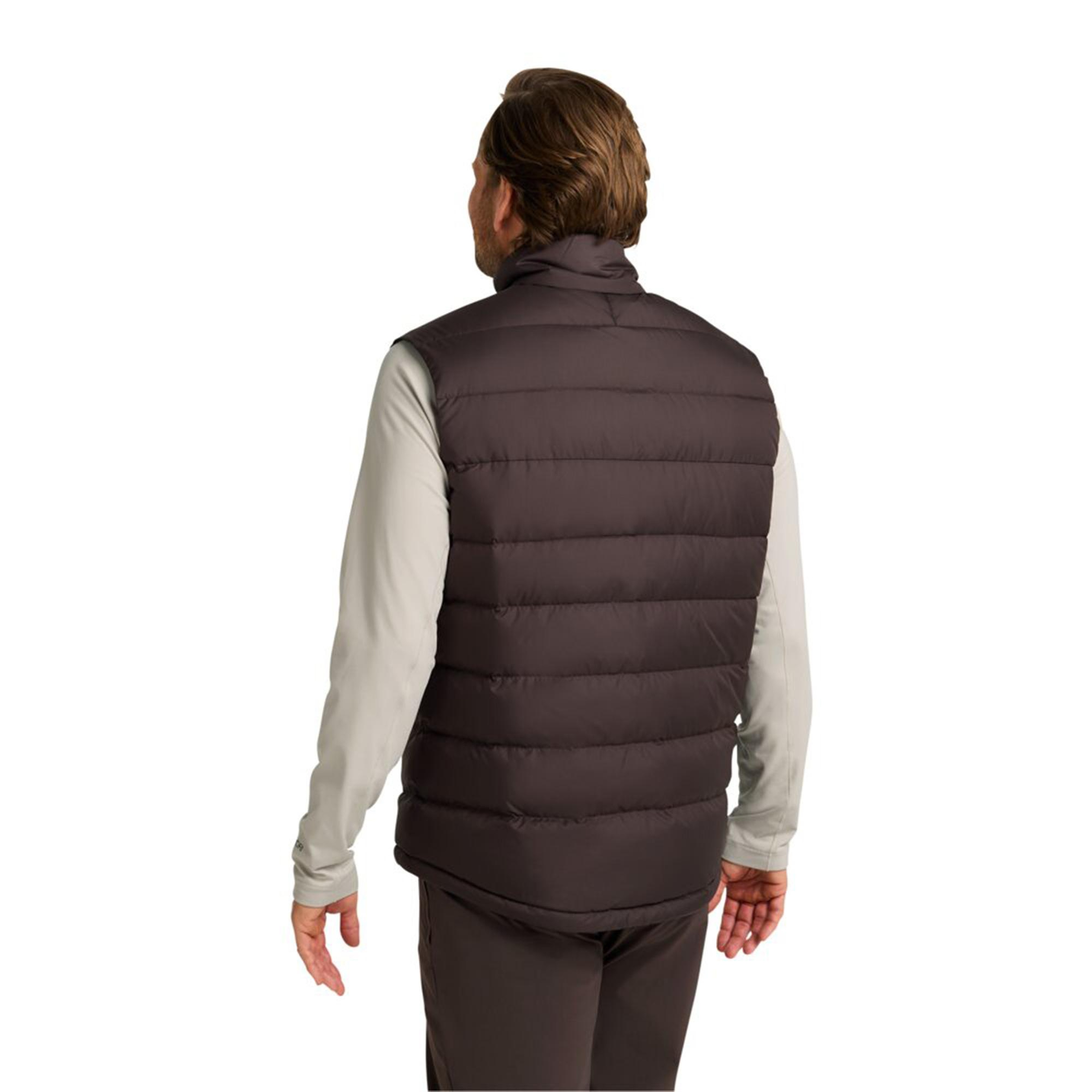 Jack Wolfskin Erkek Ather Down Kahverengi Yelek