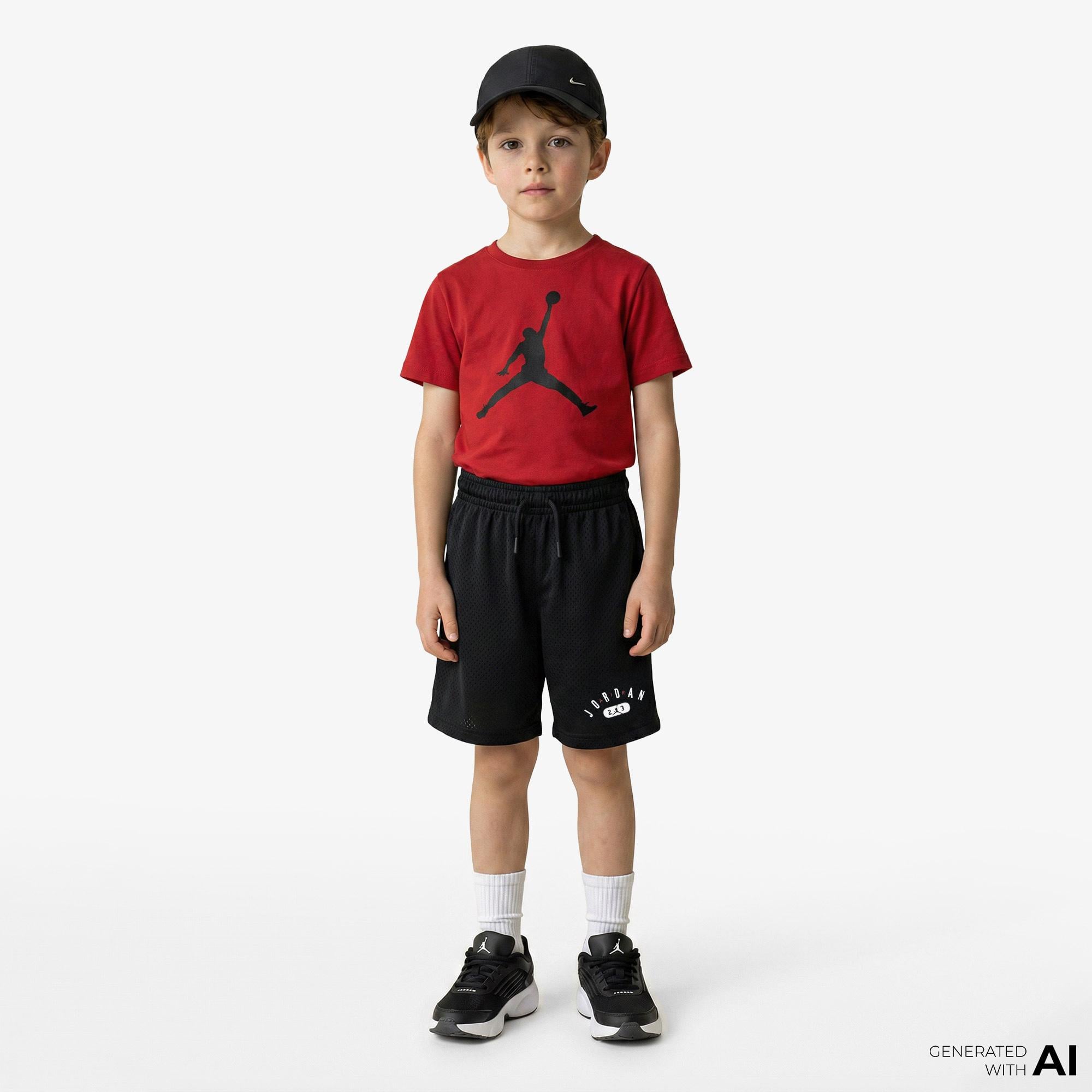 Jordan 23 Sport Erkek Çocuk Siyah Şort