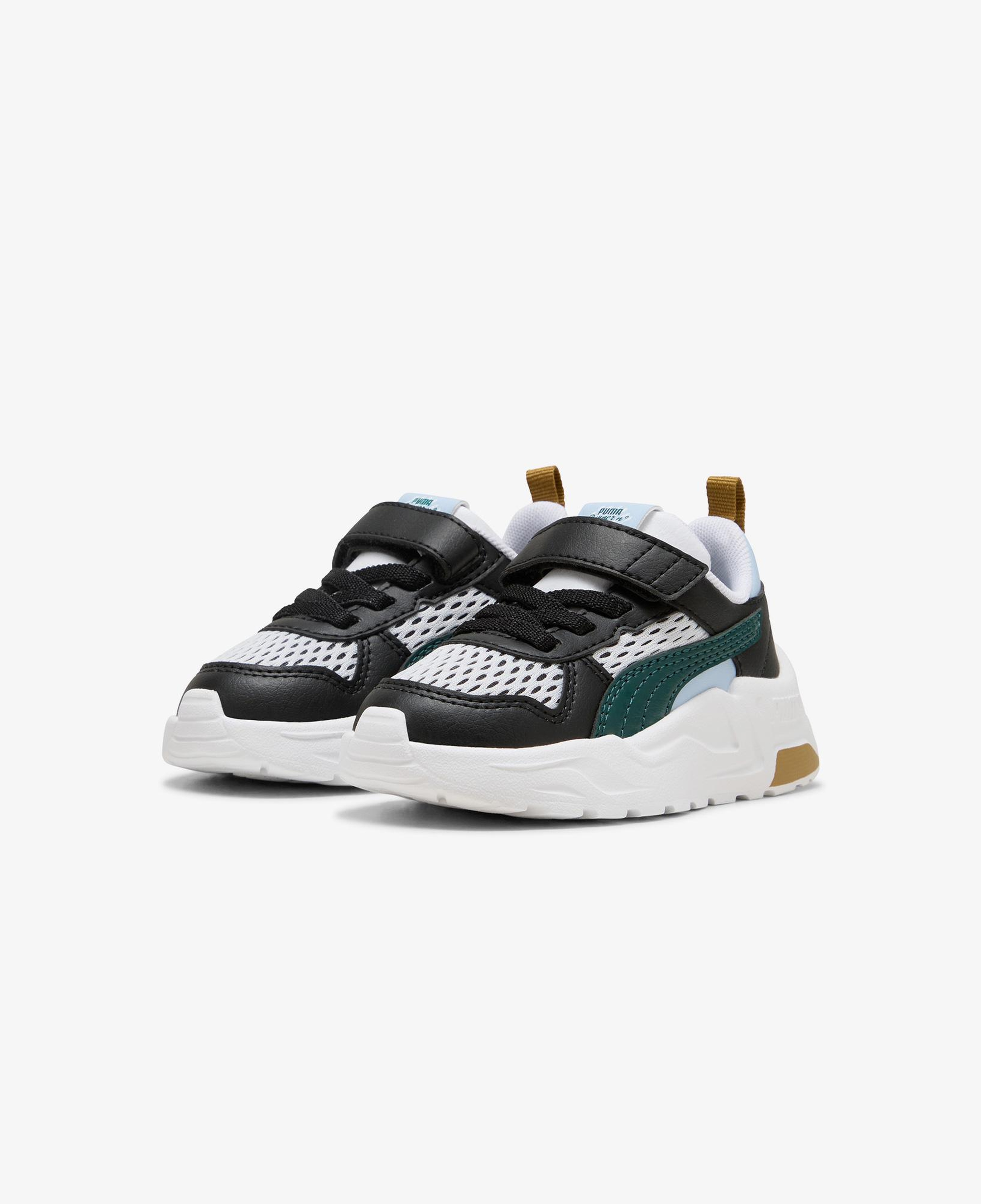 Puma Trinity 2 LT Run Fun Bebek Beyaz Spor Ayakkabı