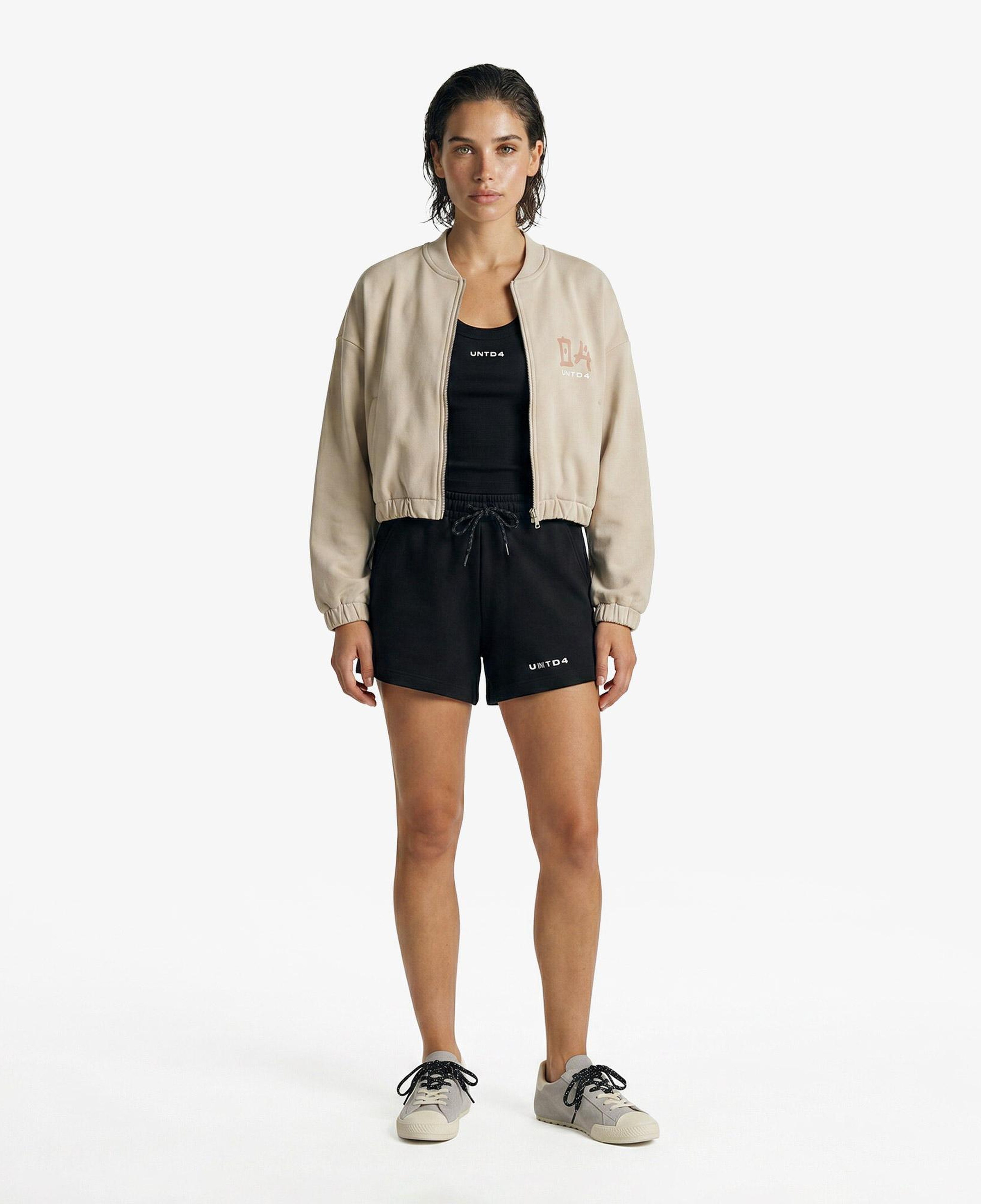 UNITED4 Regular Fit Kadın Krem Sweatshirt
