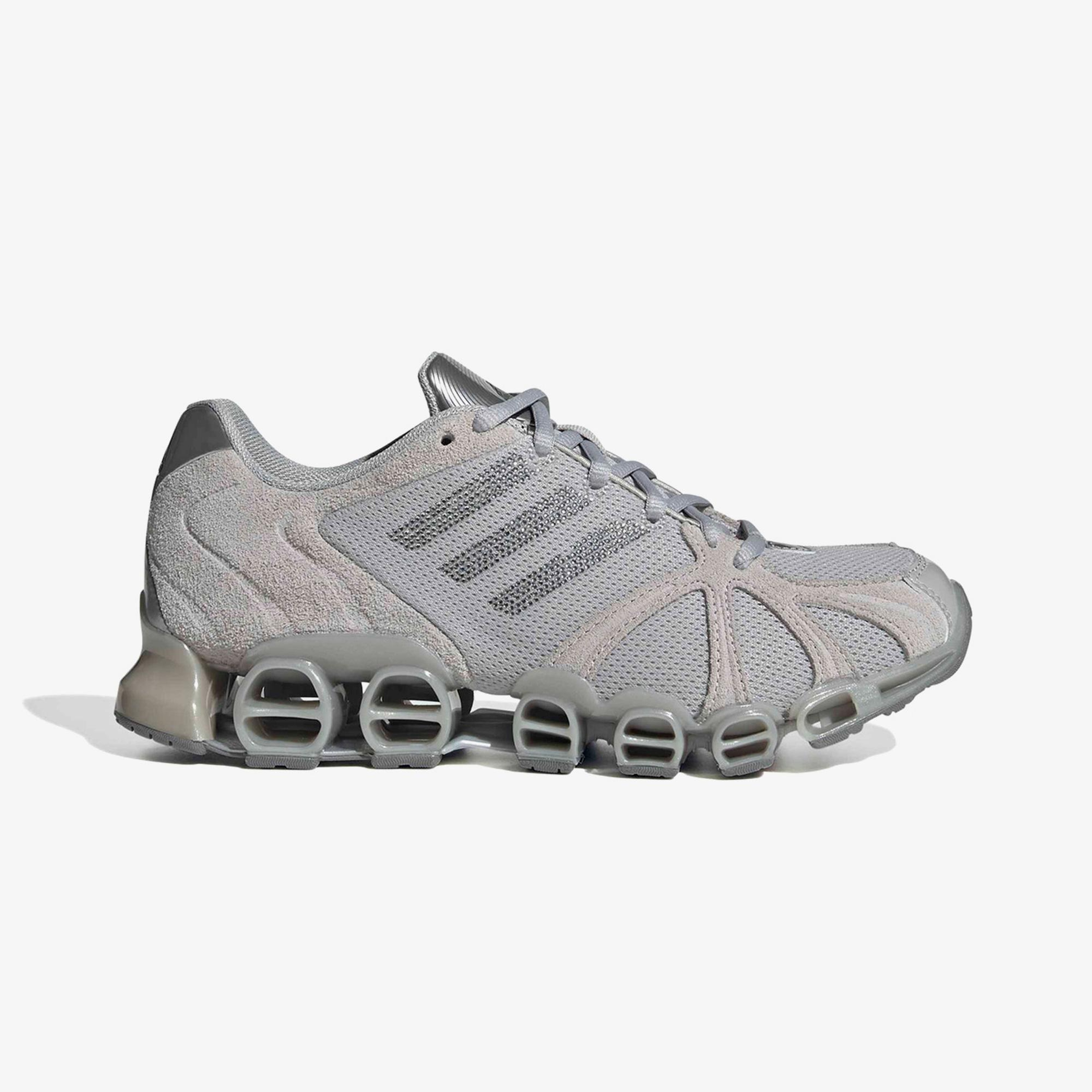 adidas Mega Ghostride Kadın Gri Spor Ayakkabı