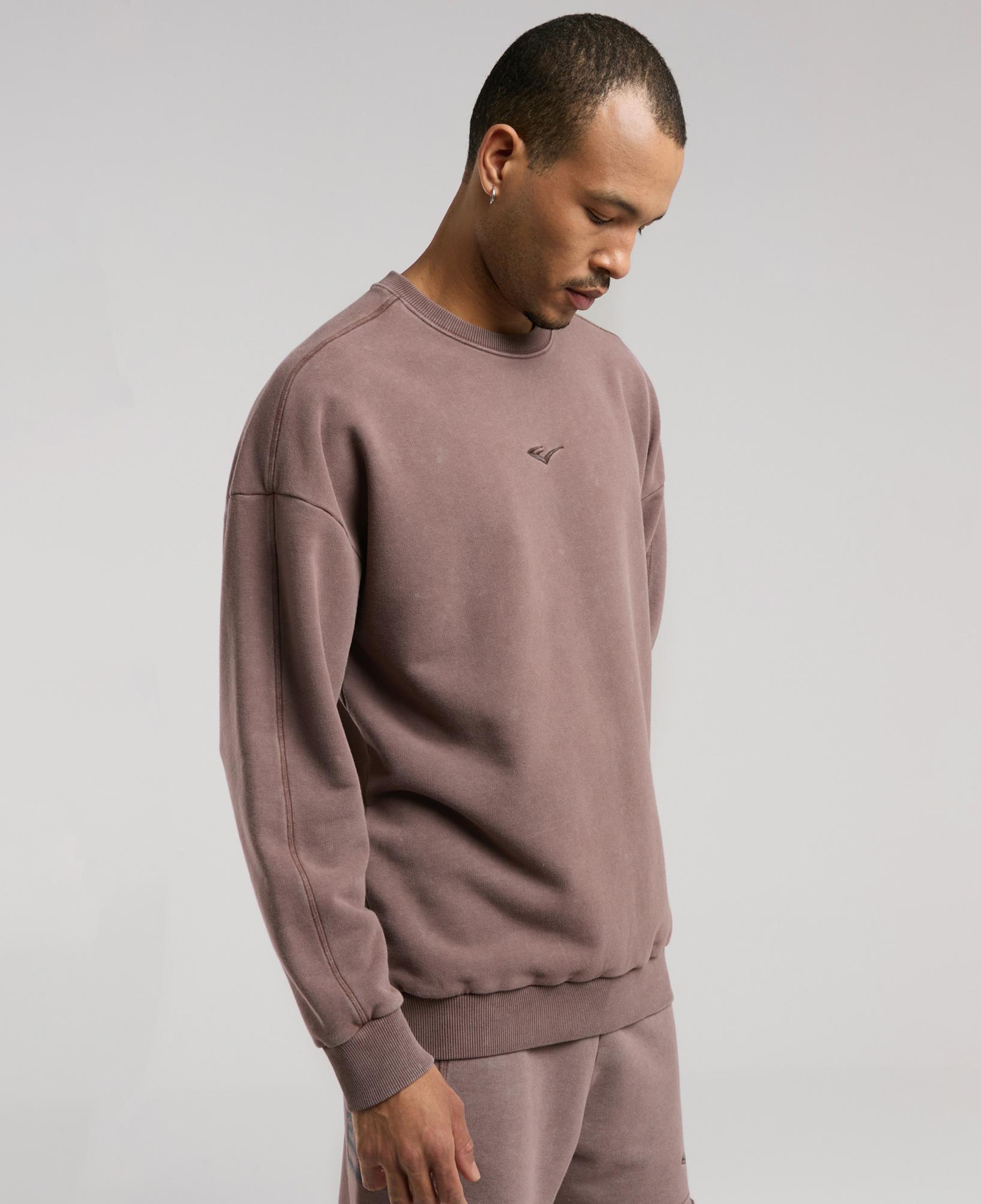 Everlast Bronx 1910 Erkek Kahverengi Sweatshirt