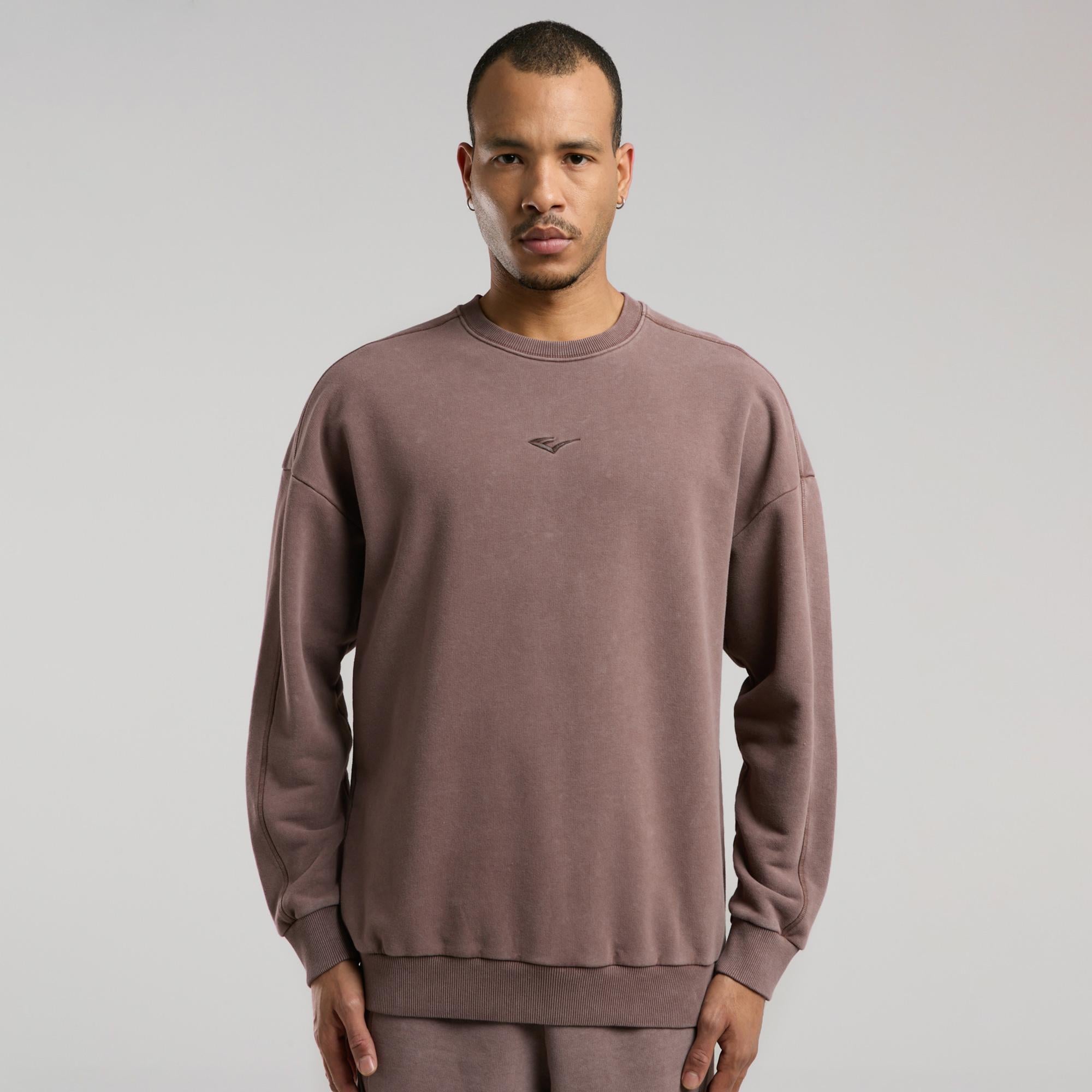 Everlast Bronx 1910 Erkek Kahverengi Sweatshirt