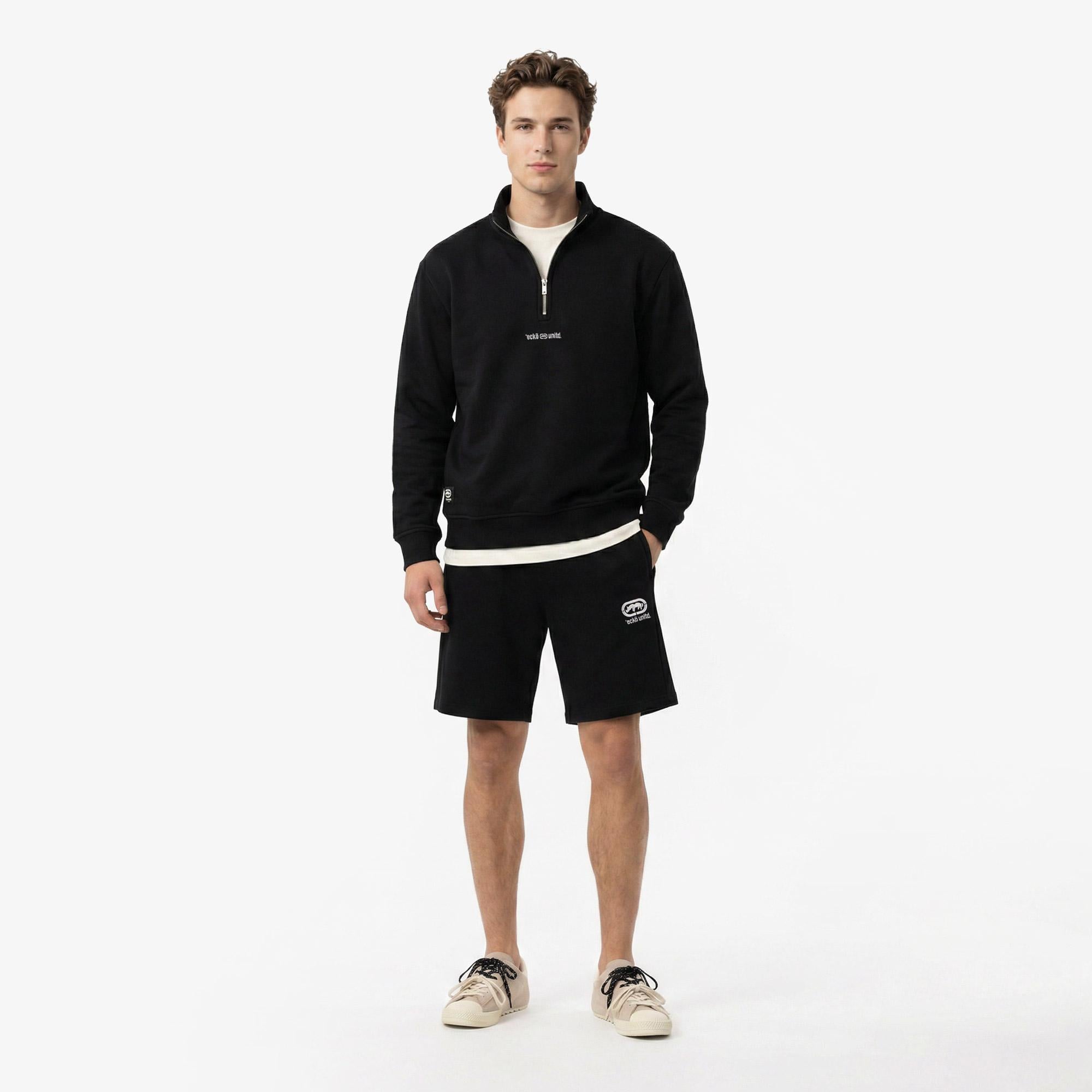 Ecko Myndus Erkek Siyah Sweatshirt