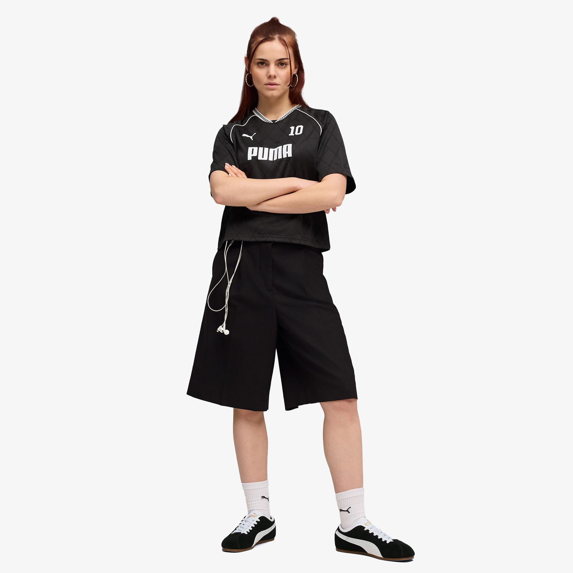 Puma Sport Relaxed Kadın Siyah Forma