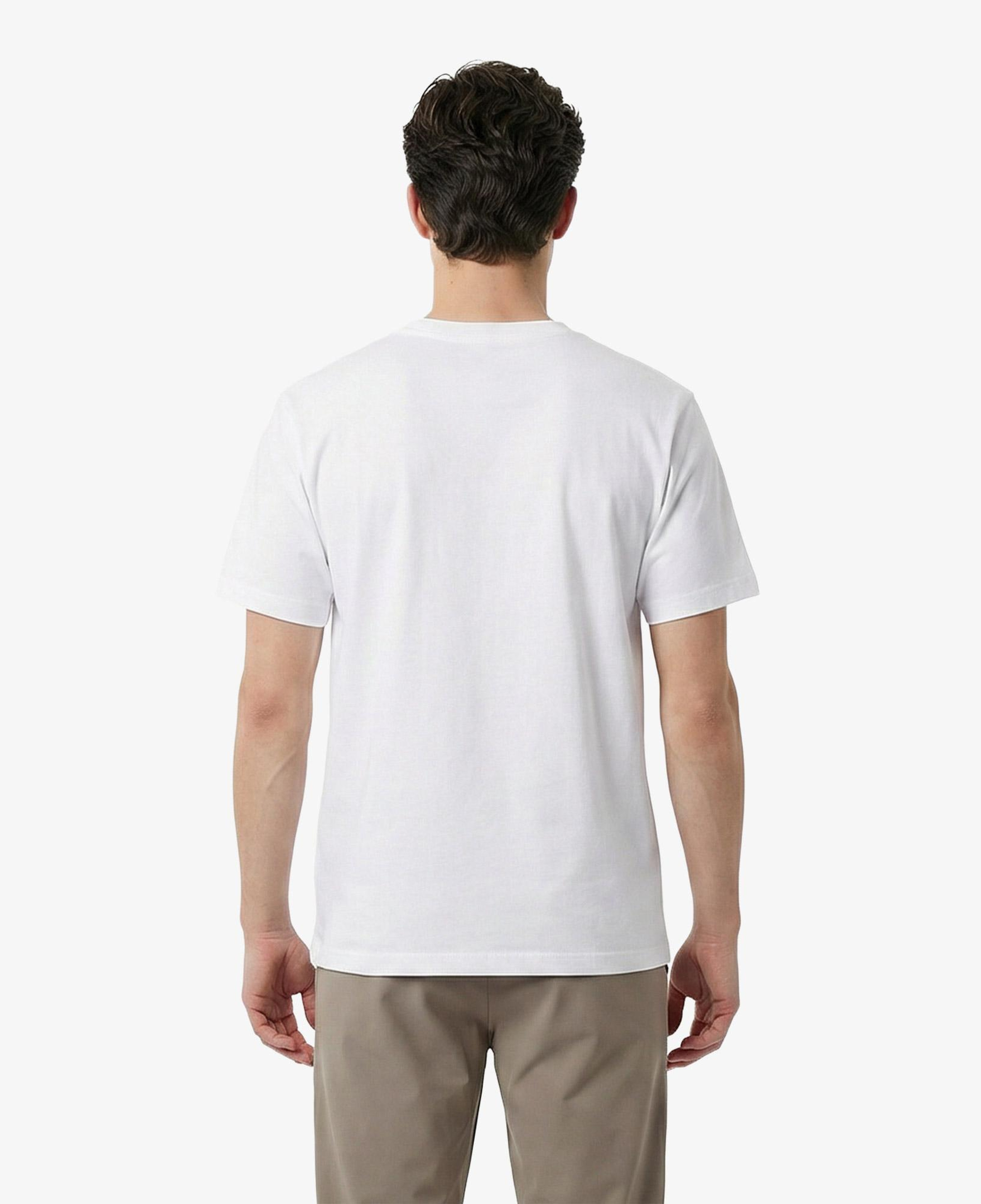 New Balance Pop Stand Erkek Beyaz T-Shirt