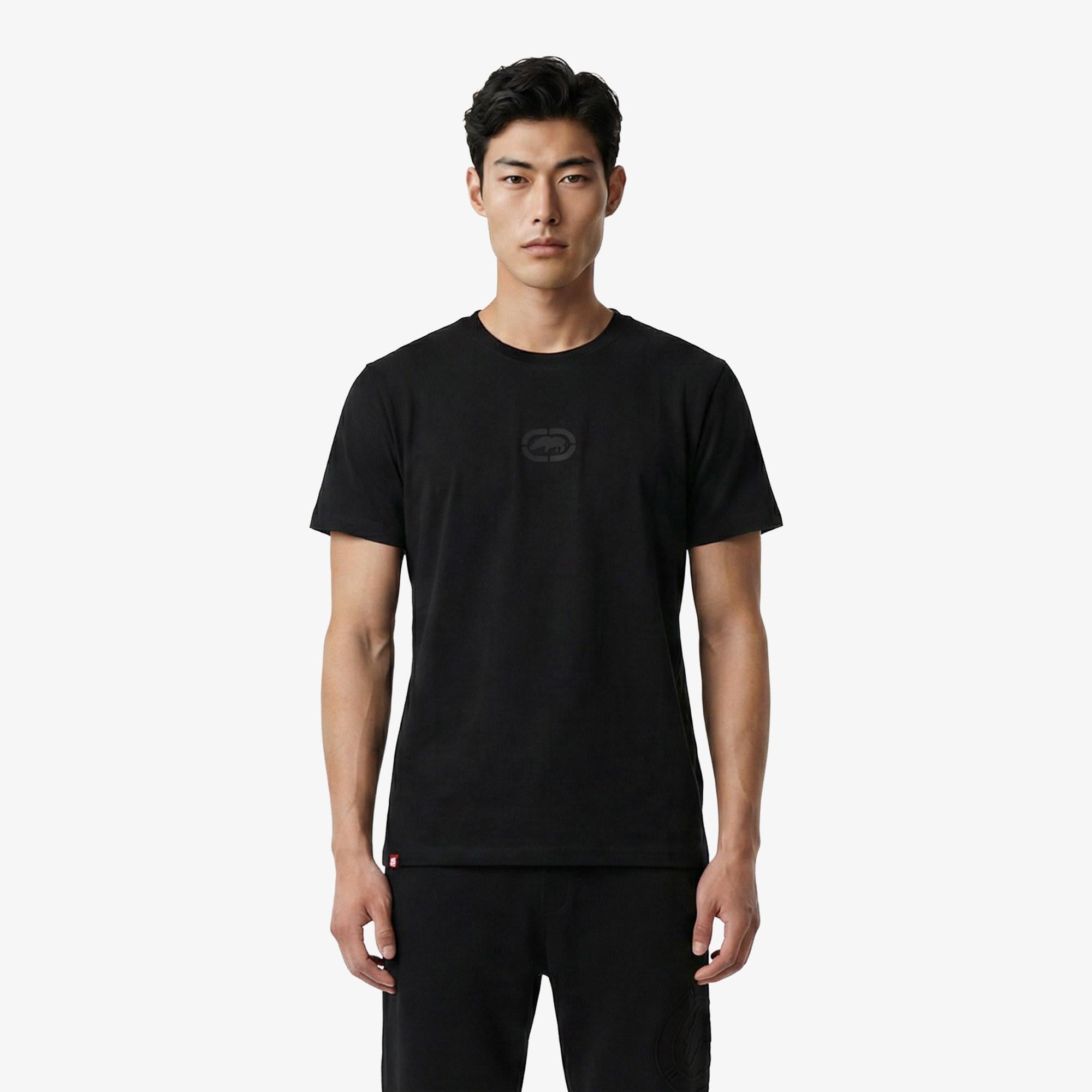 Ecko Johnson Erkek Siyah T-Shirt