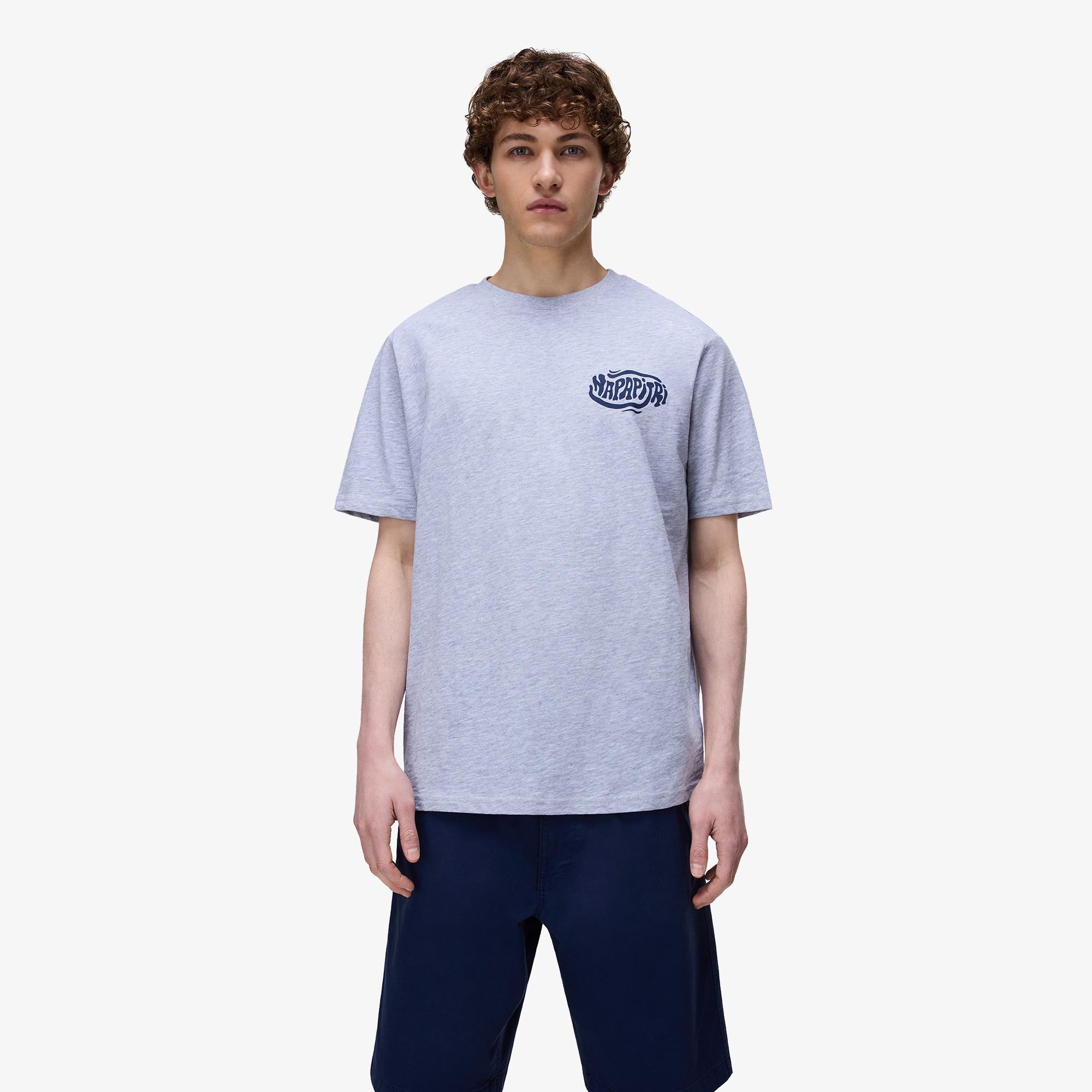 Napapijri Elior Erkek Mavi T-Shirt