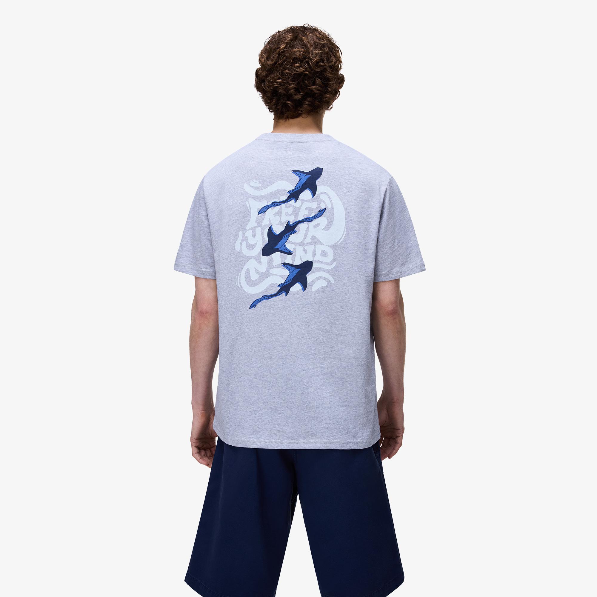 Napapijri Elior Erkek Mavi T-Shirt