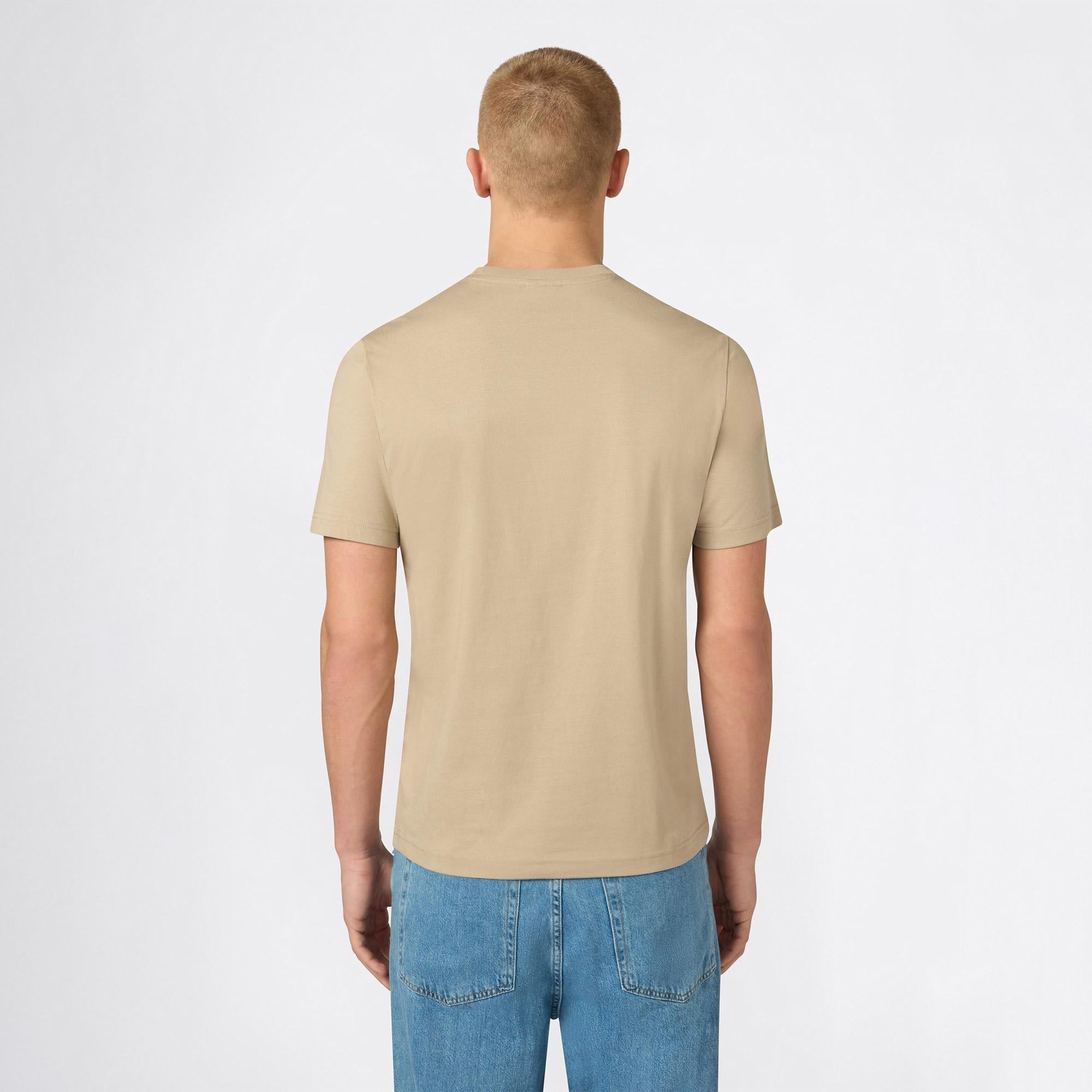 Champion SS Regular Fit Erkek Bej T-Shirt