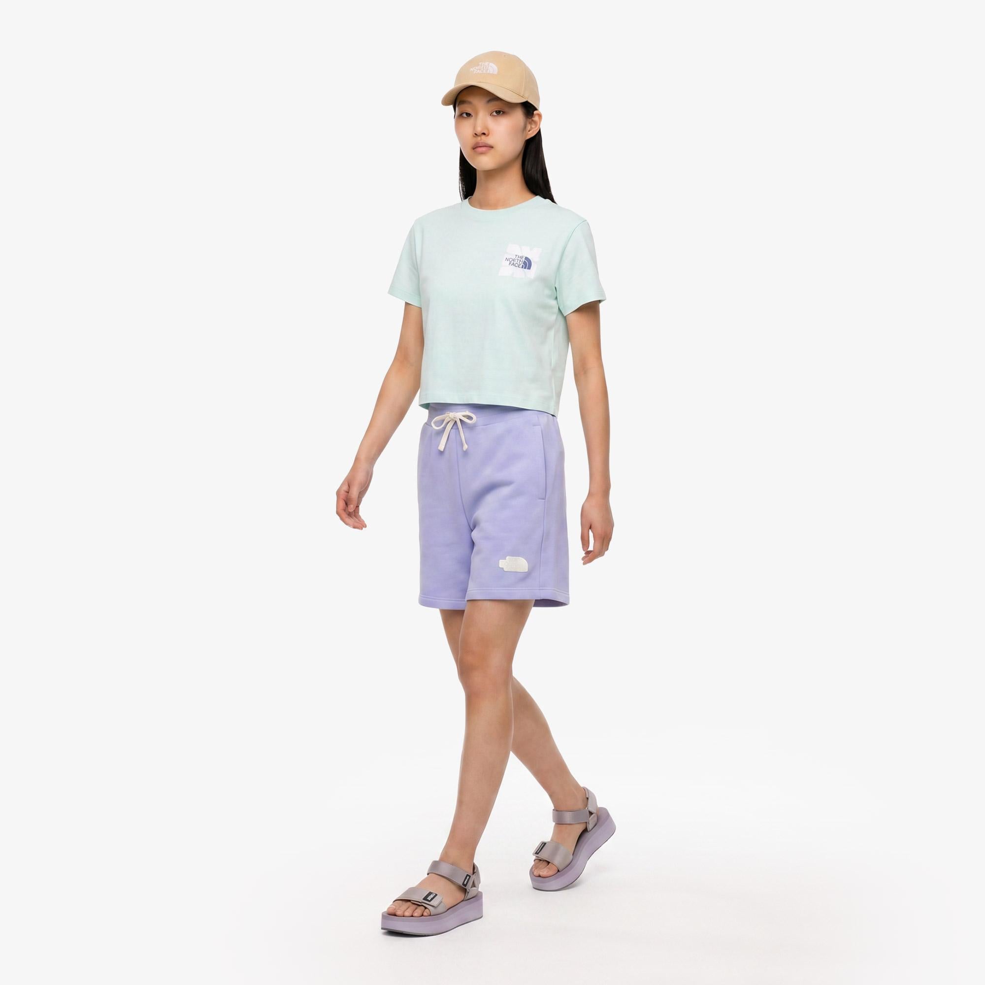 The North Face Sun Regular Kadın Mavi T-Shirt