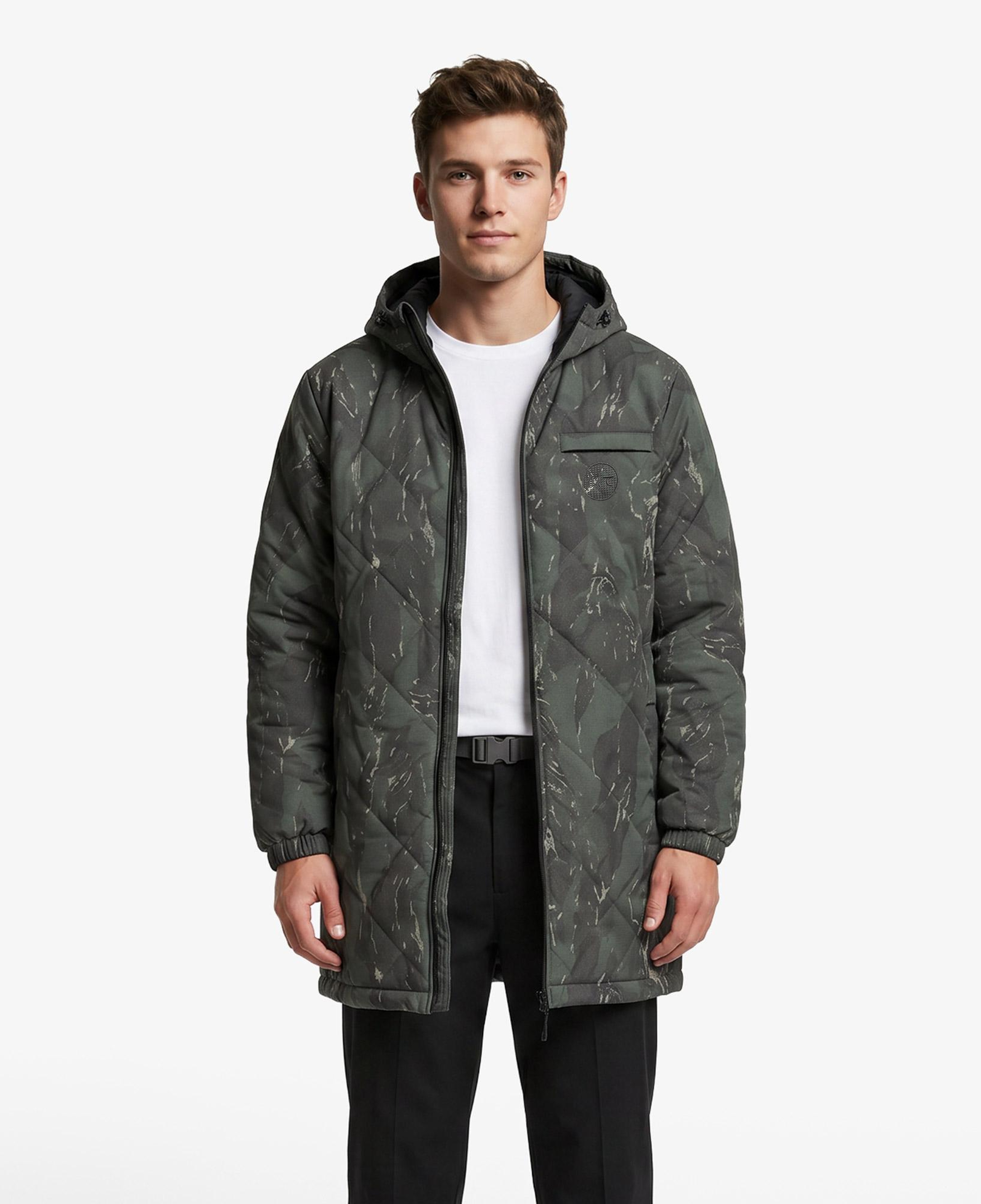UNITED4 Regular Fit Erkek Yeşil Mont