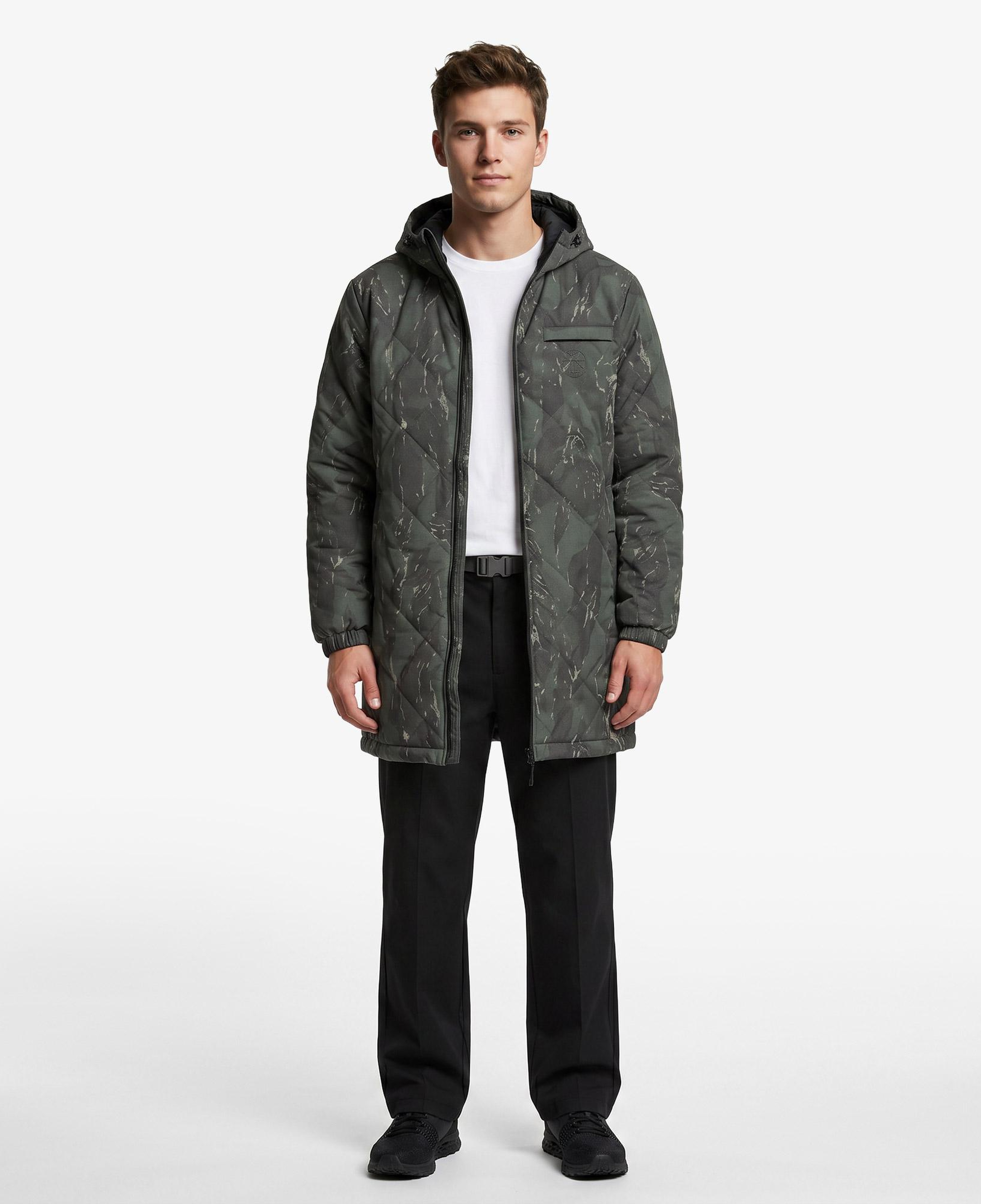 UNITED4 Regular Fit Erkek Yeşil Mont