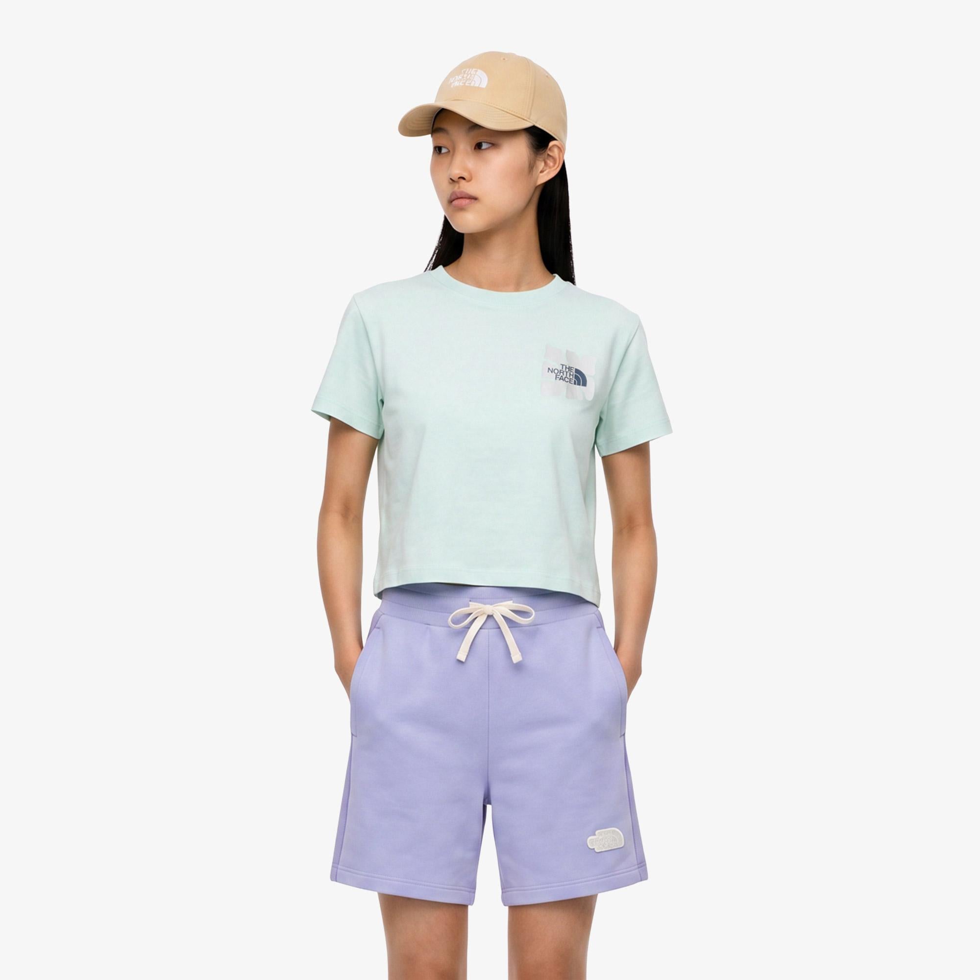 The North Face Sun Regular Kadın Mavi T-Shirt