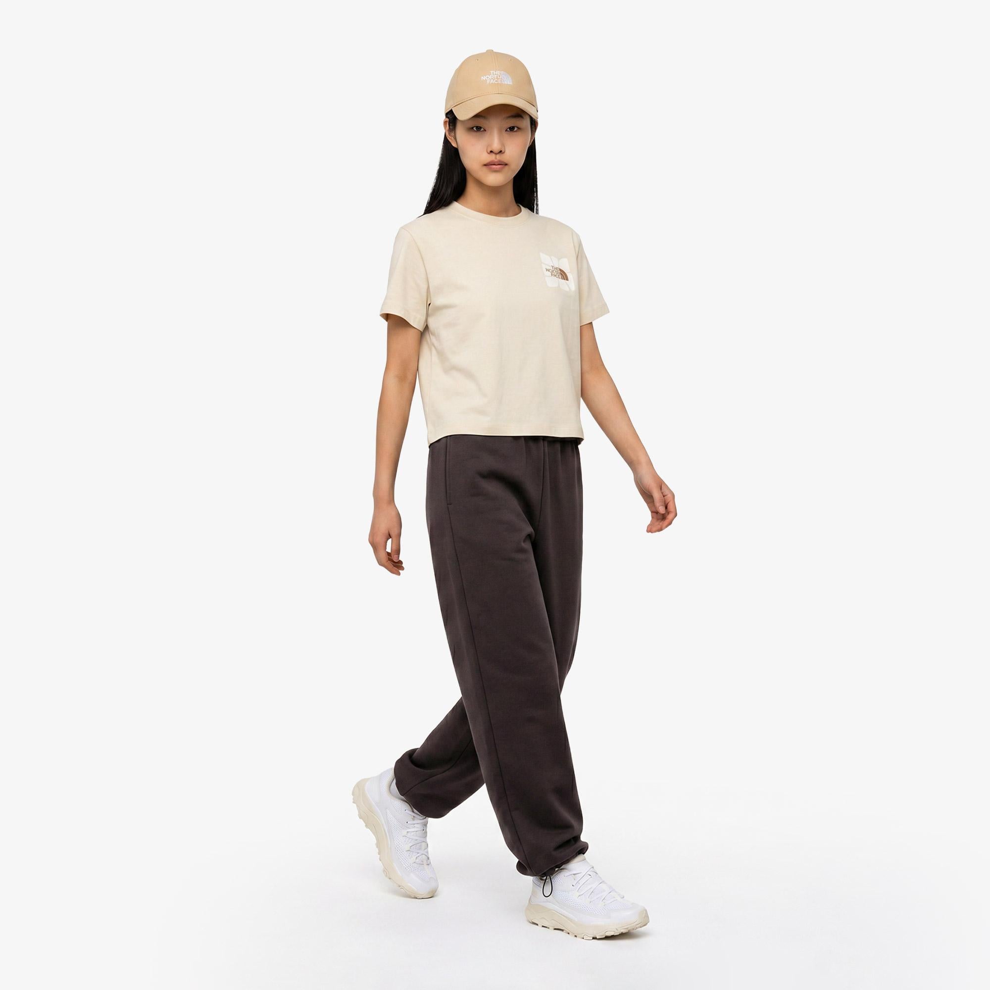 The North Face Sun Regular Kadın Bej T-Shirt