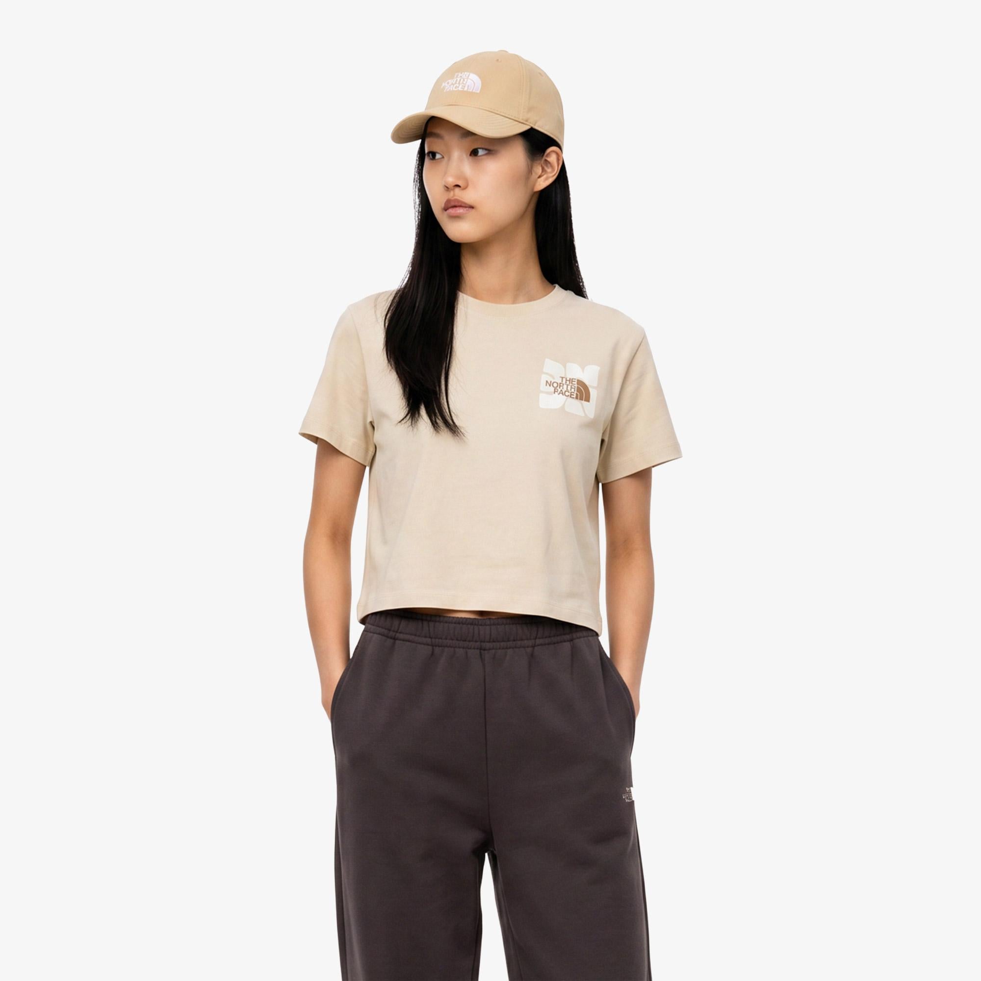The North Face Sun Regular Kadın Bej T-Shirt