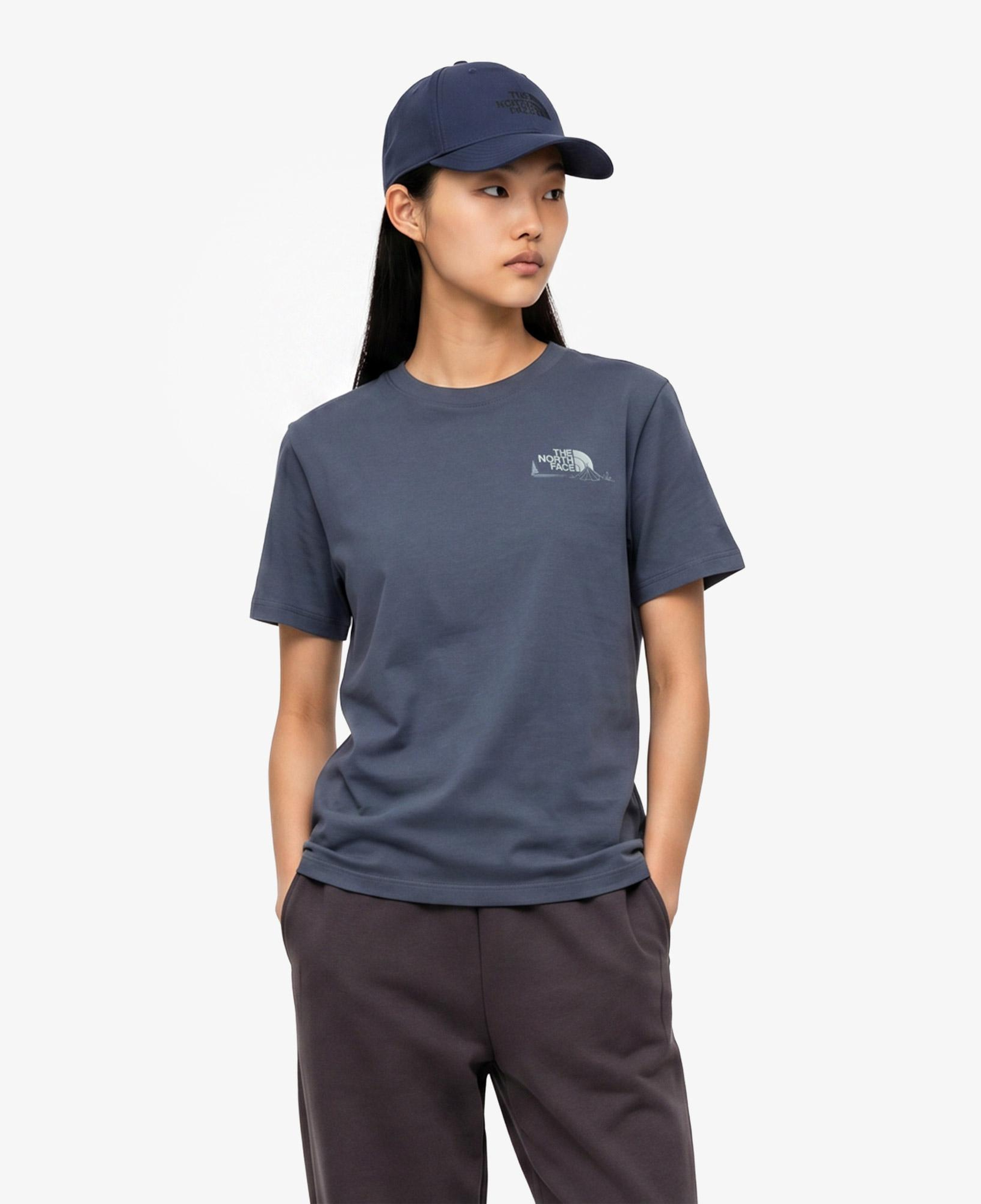 The North Face Monte Regular Kadın Gri T-Shirt