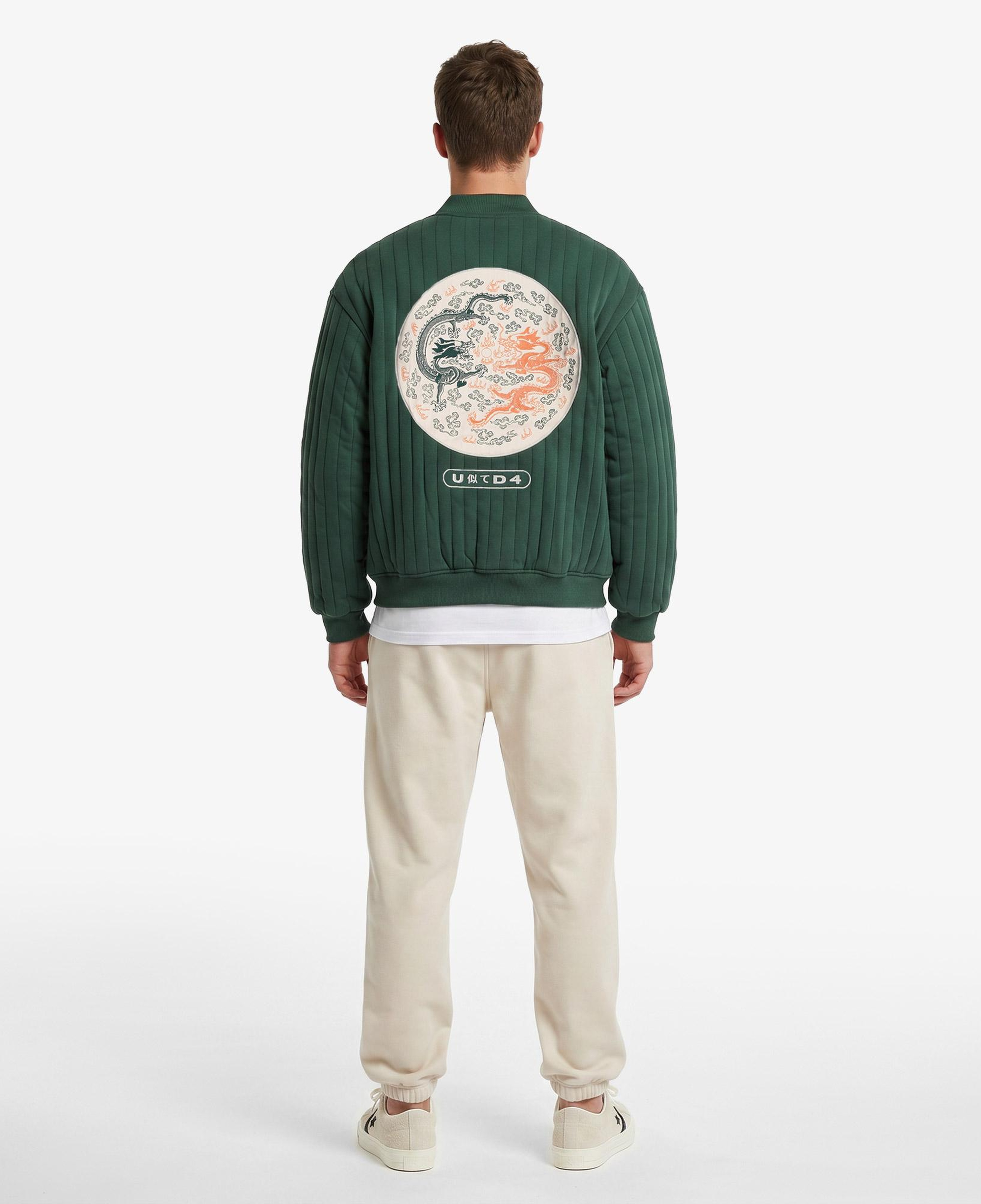 UNITED4 Regular Fit Erkek Yeşil Mont