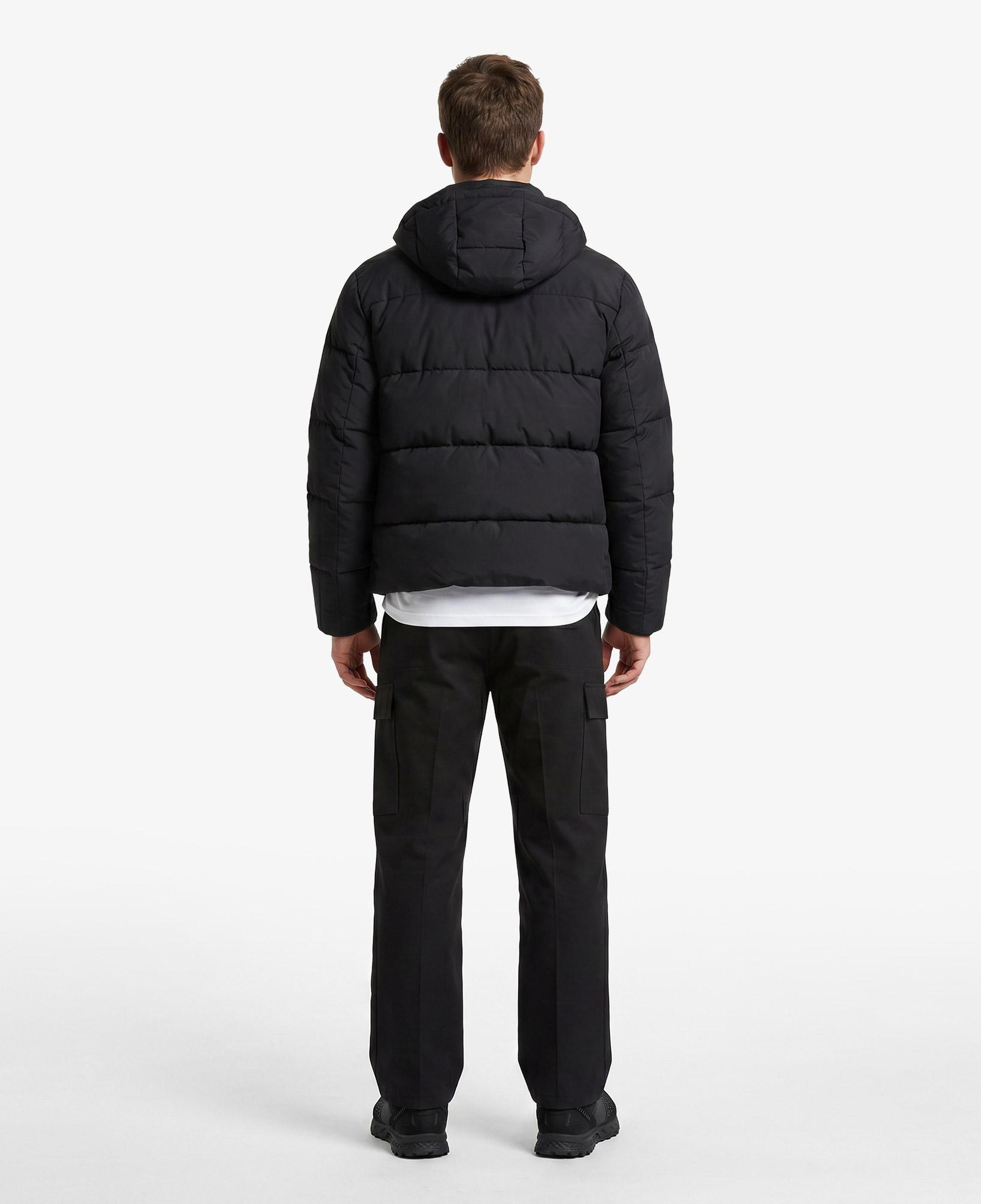 UNITED4 Regular Fit Erkek Siyah Mont