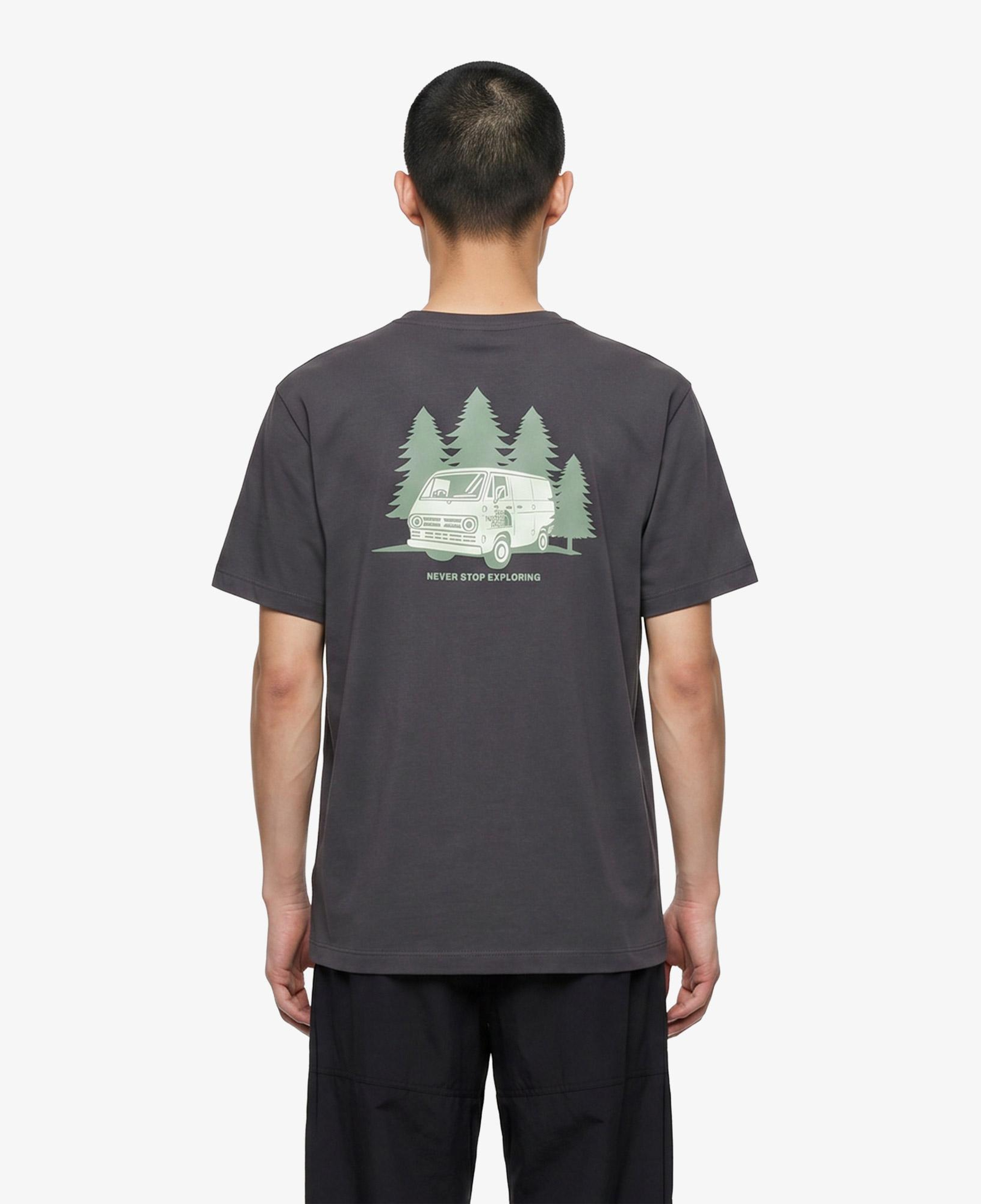 The North Face Van Life Relaxed Erkek Gri T-Shirt