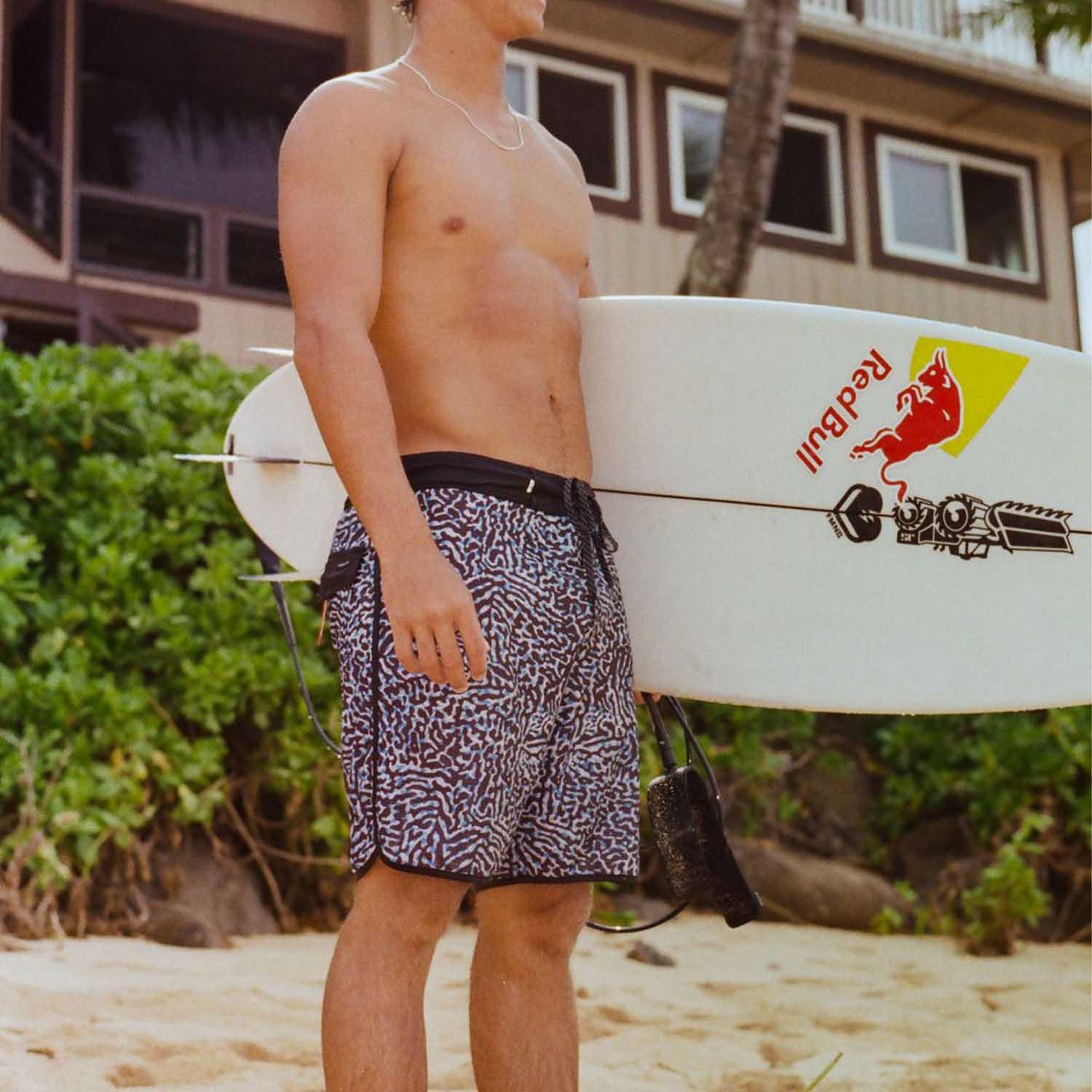 Quiksilver Highline Scallop 19 Erkek Astarsız Boardshort