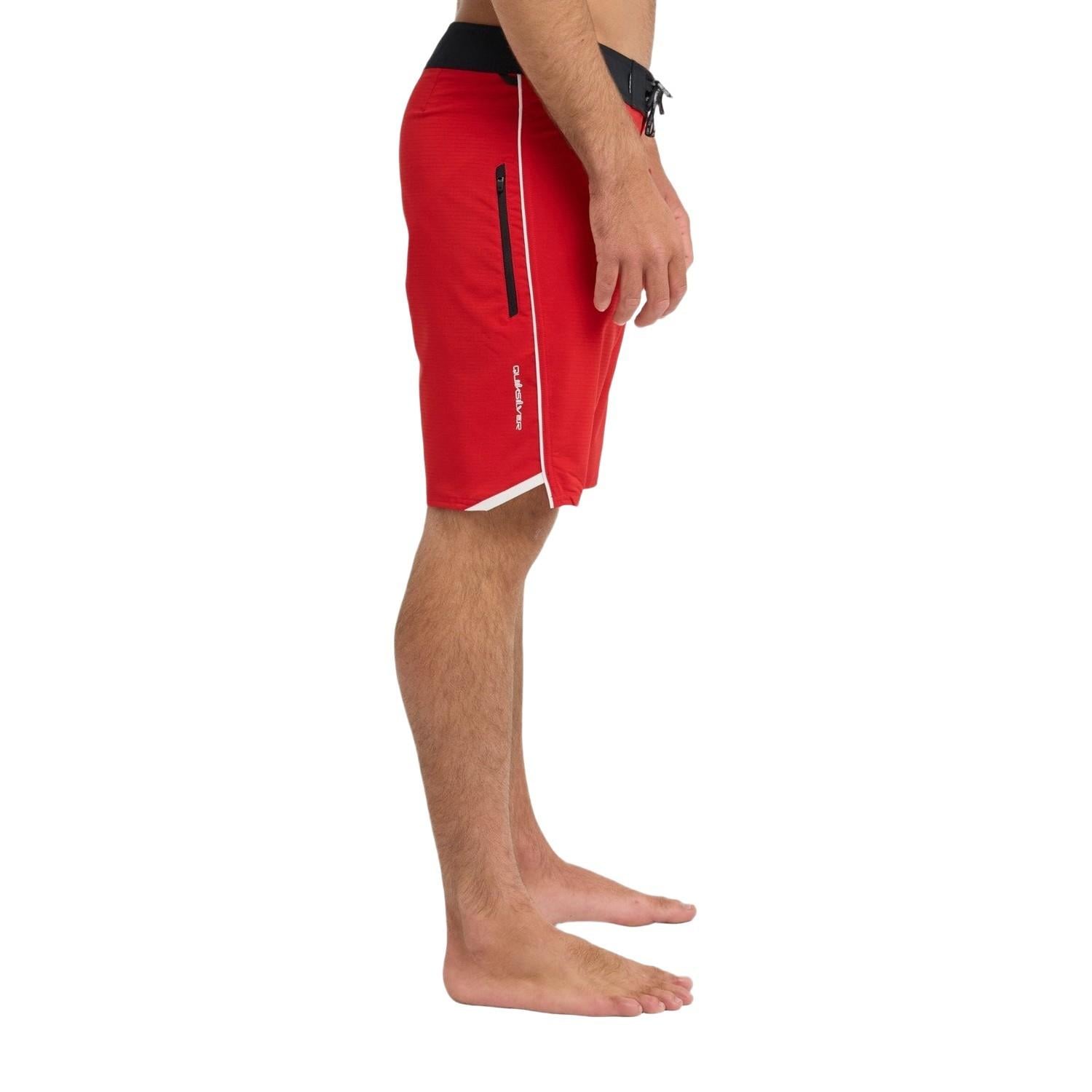 Quiksilver Highline Erkek Kırmızı Astarsız Boardshort