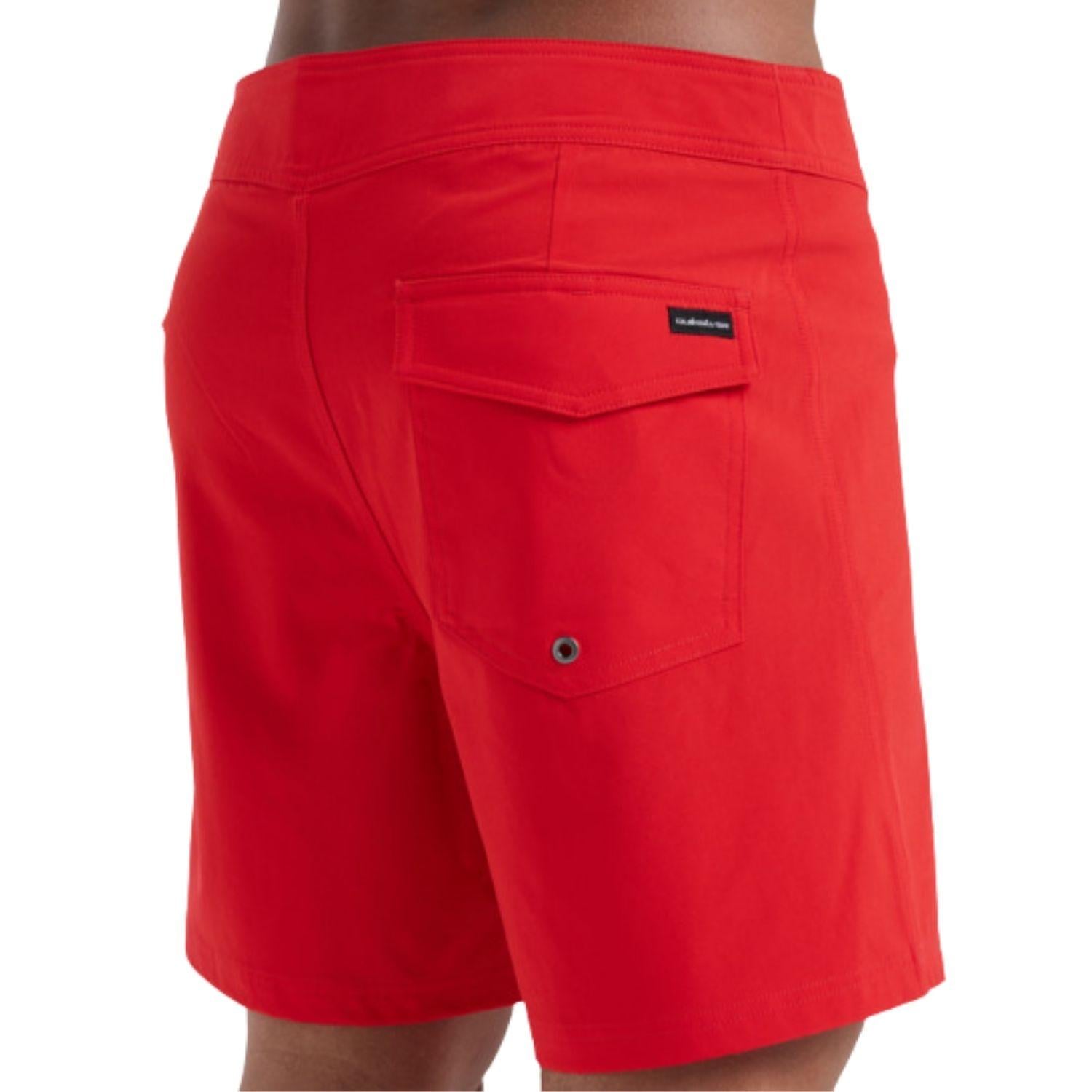 Quiksilver Kaimana Erkek Kırmızı Astarsız Boardshort