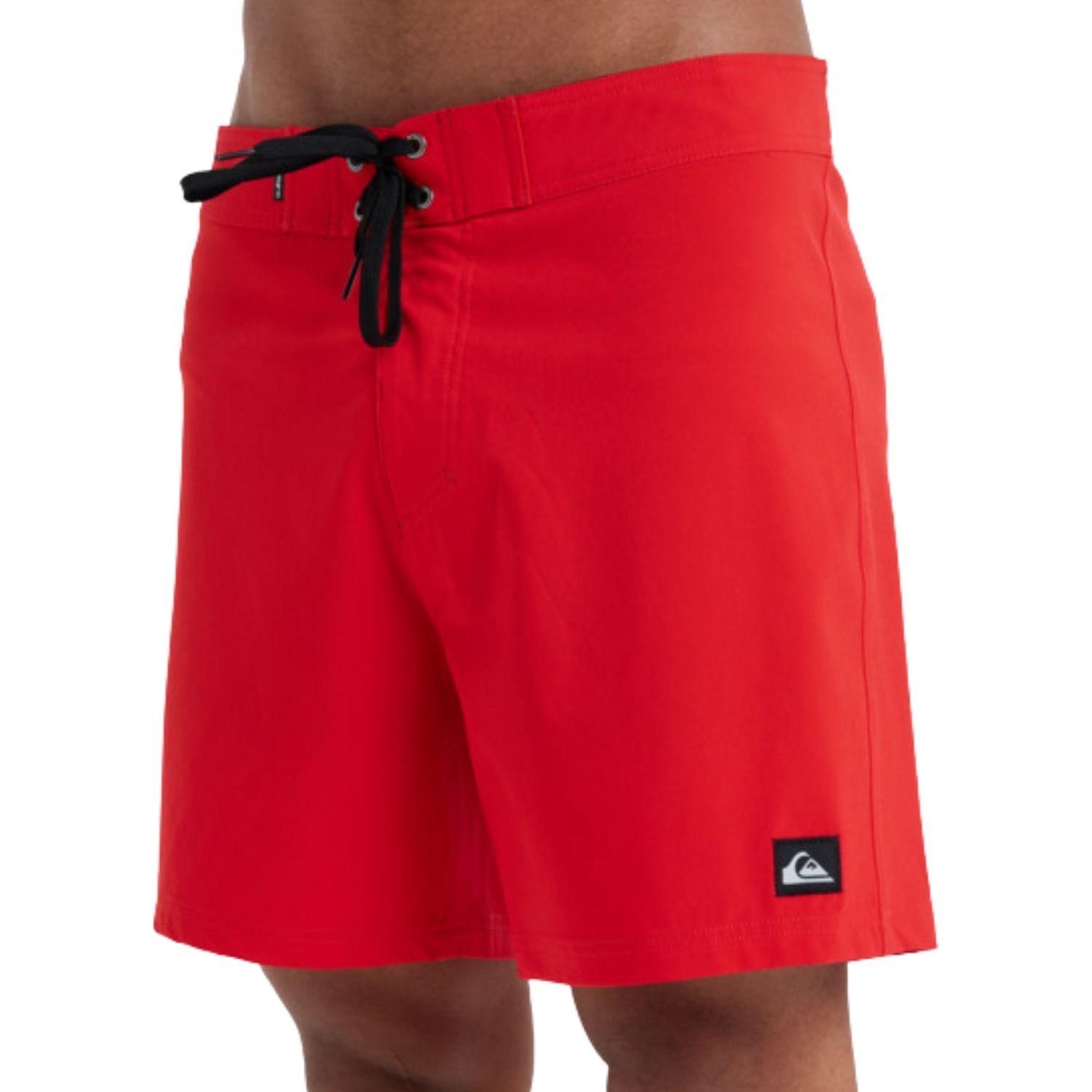 Quiksilver Kaimana Erkek Kırmızı Astarsız Boardshort