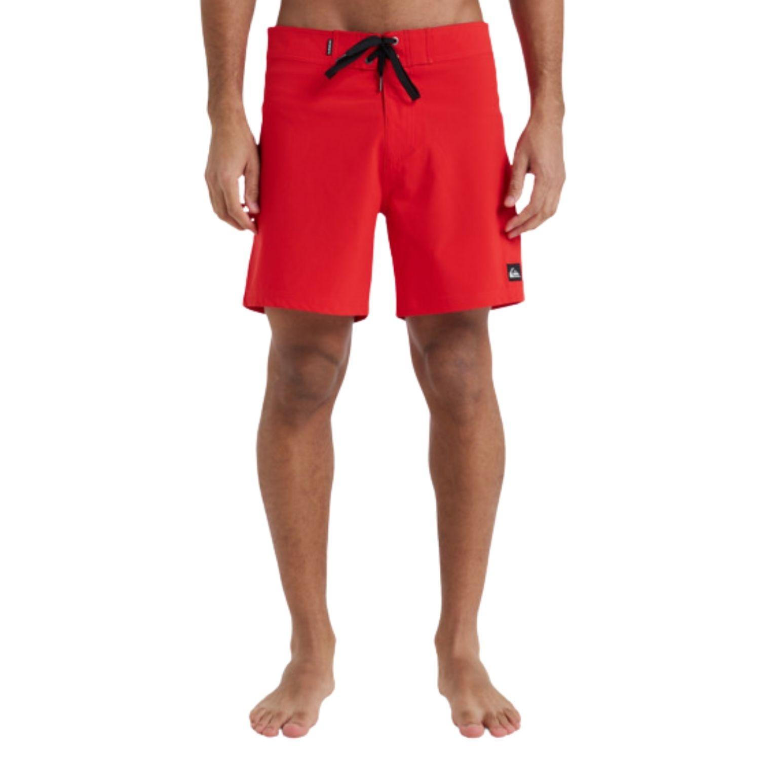 Quiksilver Kaimana Erkek Kırmızı Astarsız Boardshort