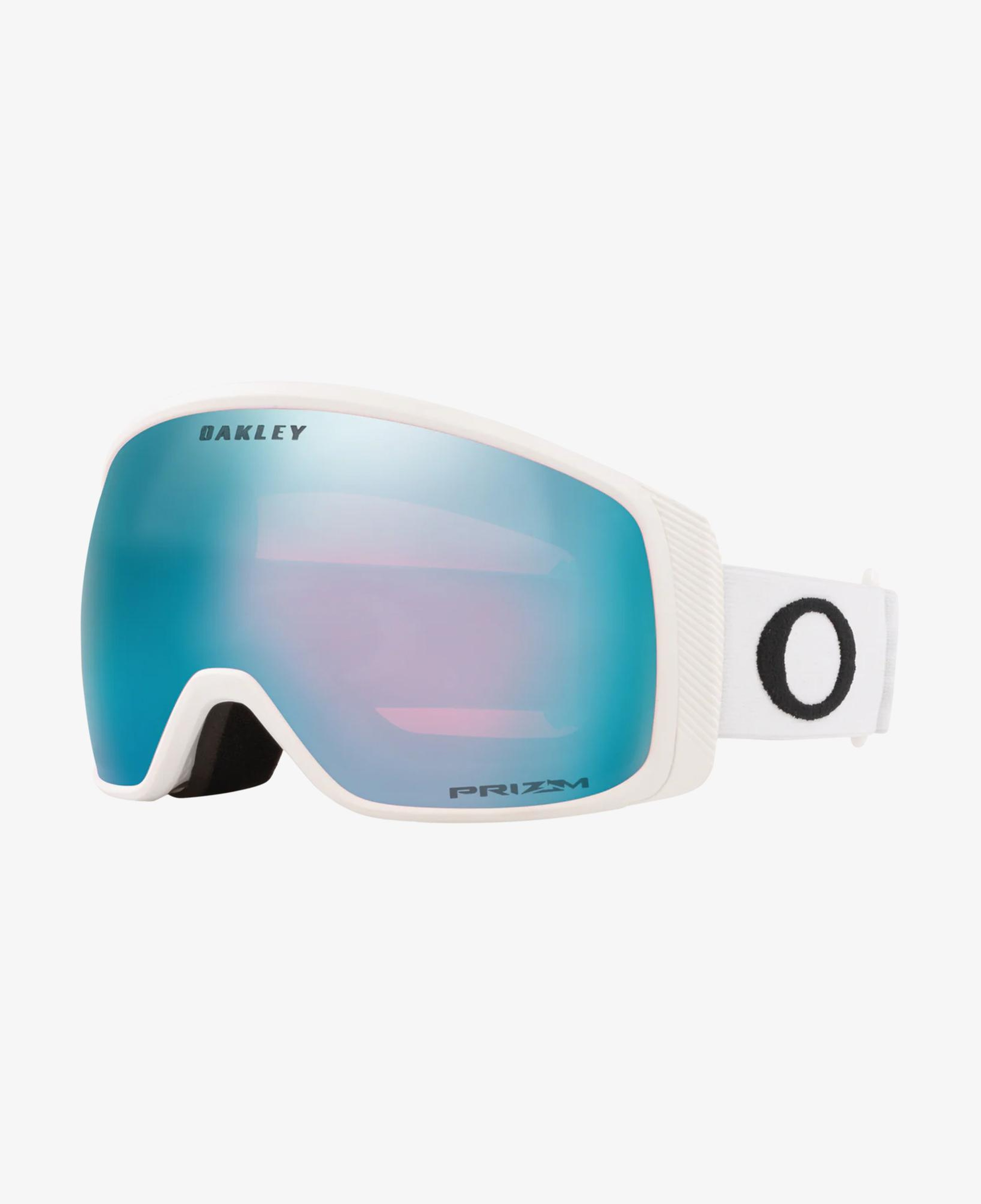 Oakley Flight Tracker Prizm Snow Sapphire Iridium Unisex Beyaz Kayak/Snowboard Gözlüğü