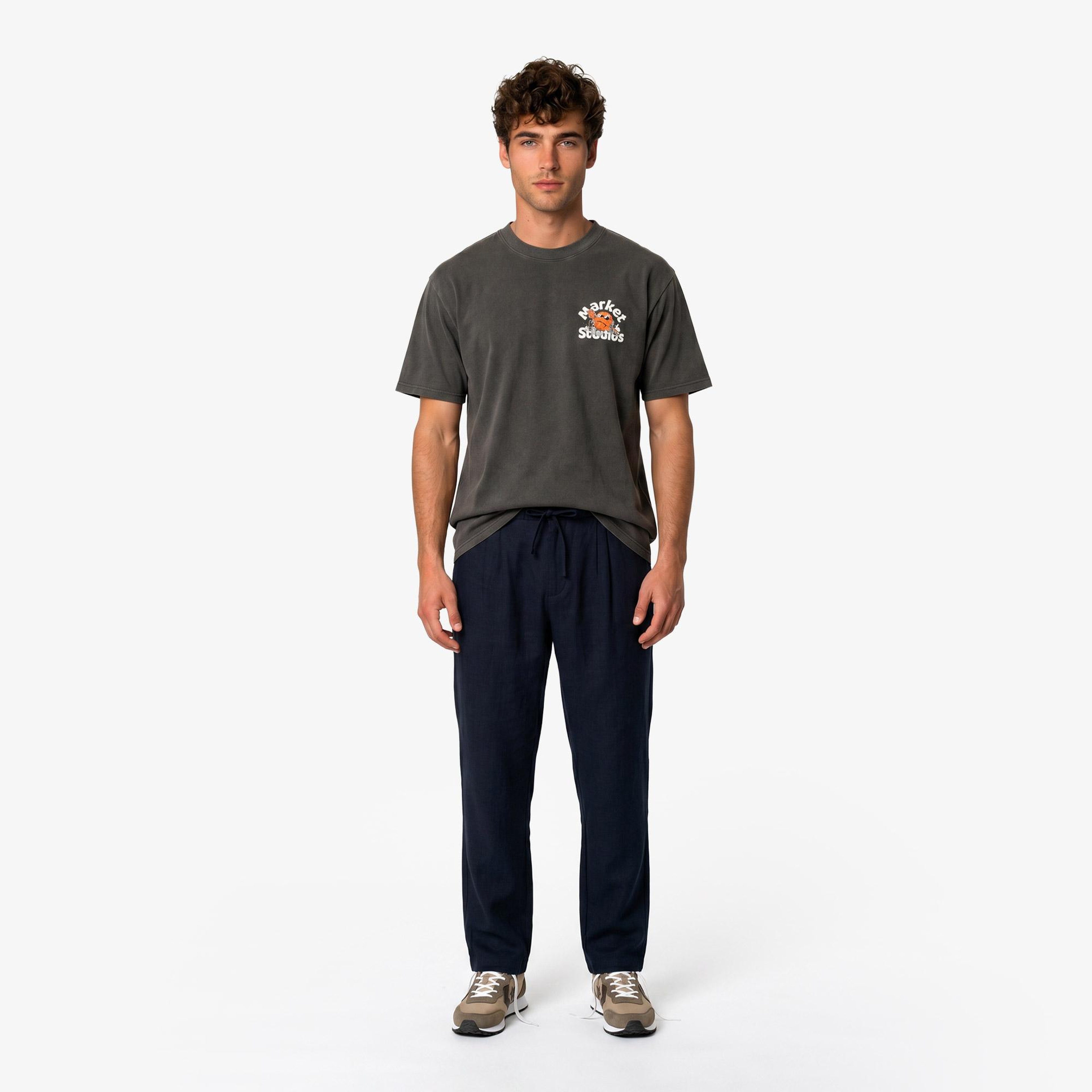 Market Chill In The Net Erkek Siyah T-Shirt