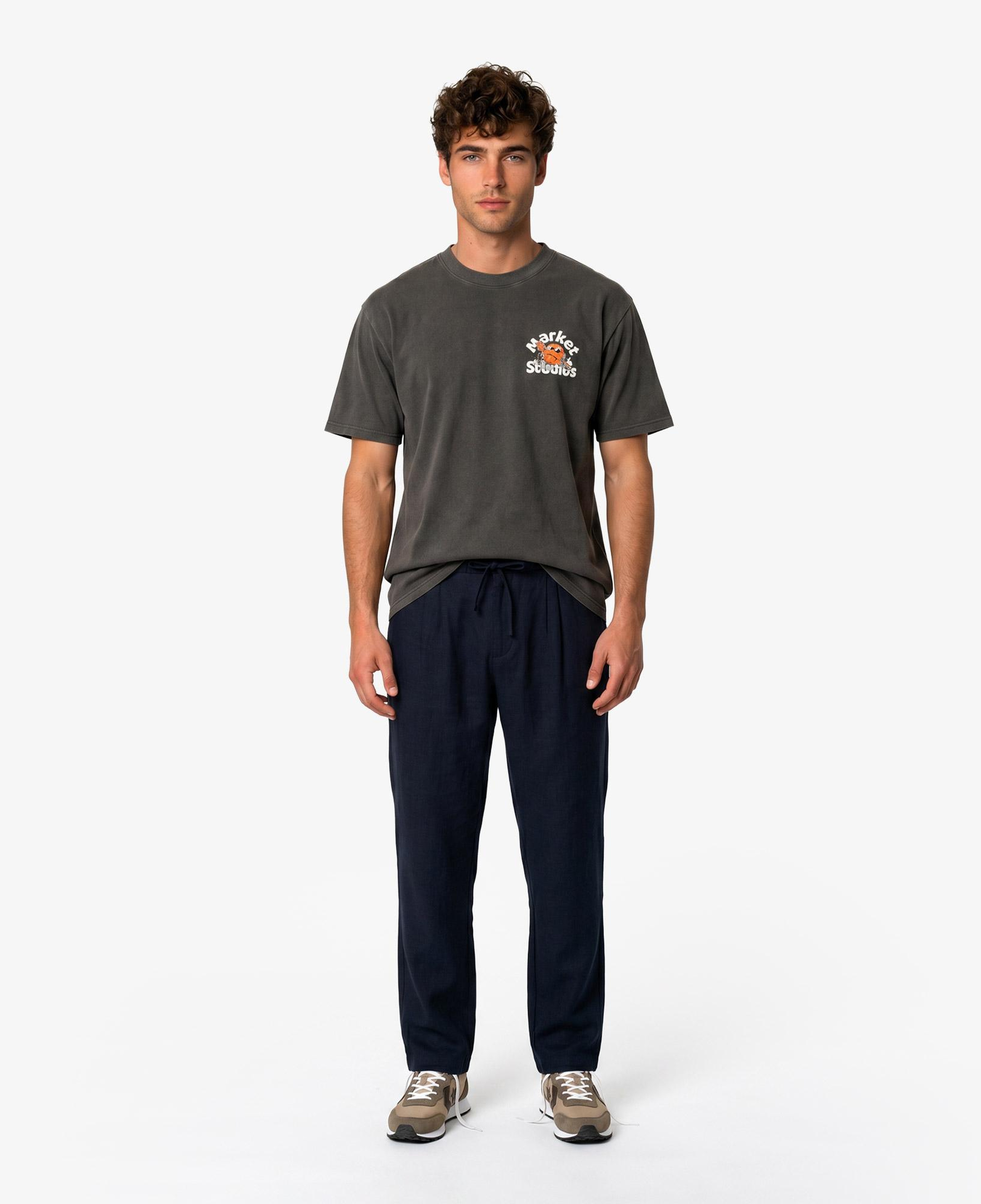 Market Chill In The Net Erkek Siyah T-Shirt