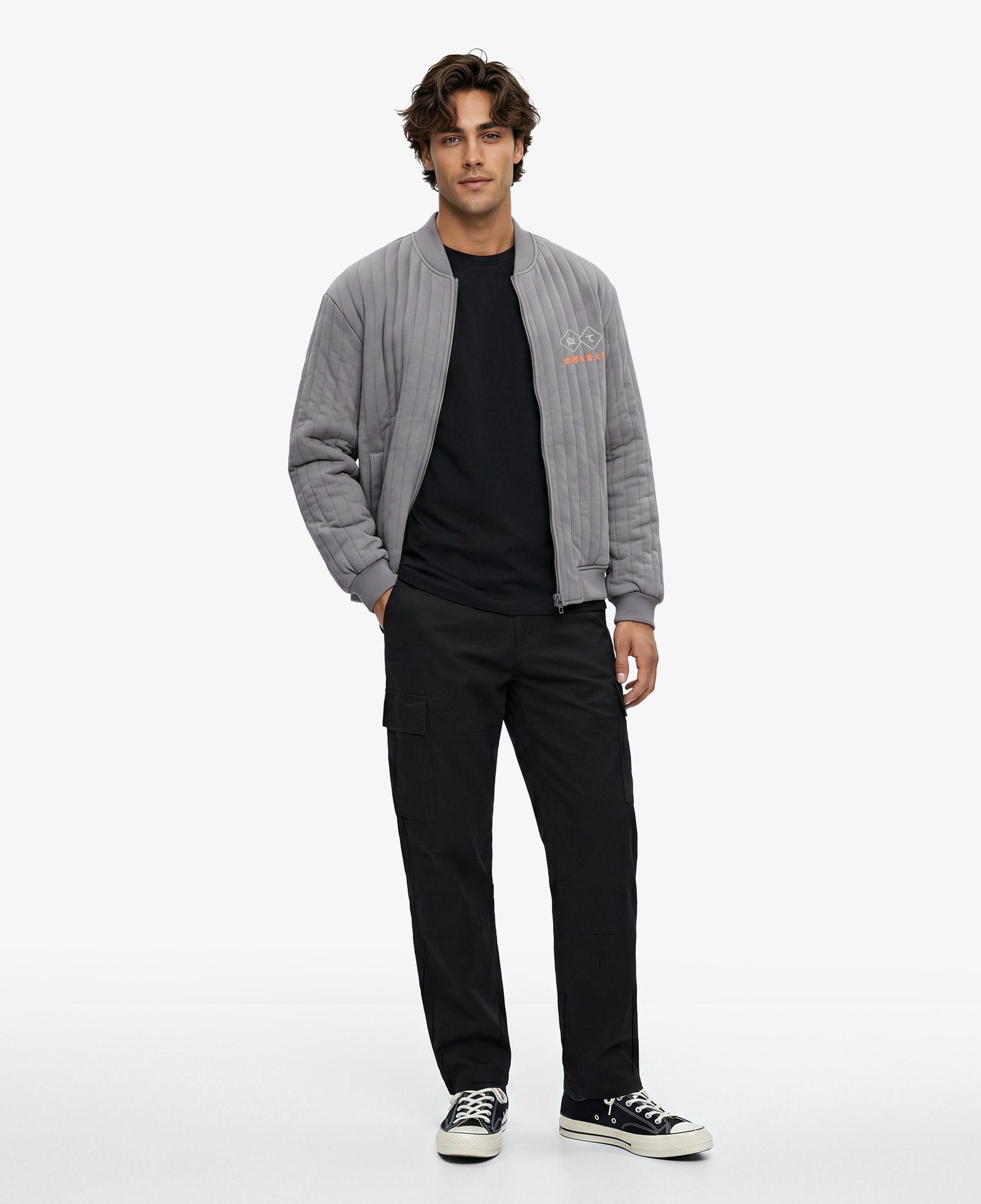 UNITED4 Regular Fit Erkek Gri Mont