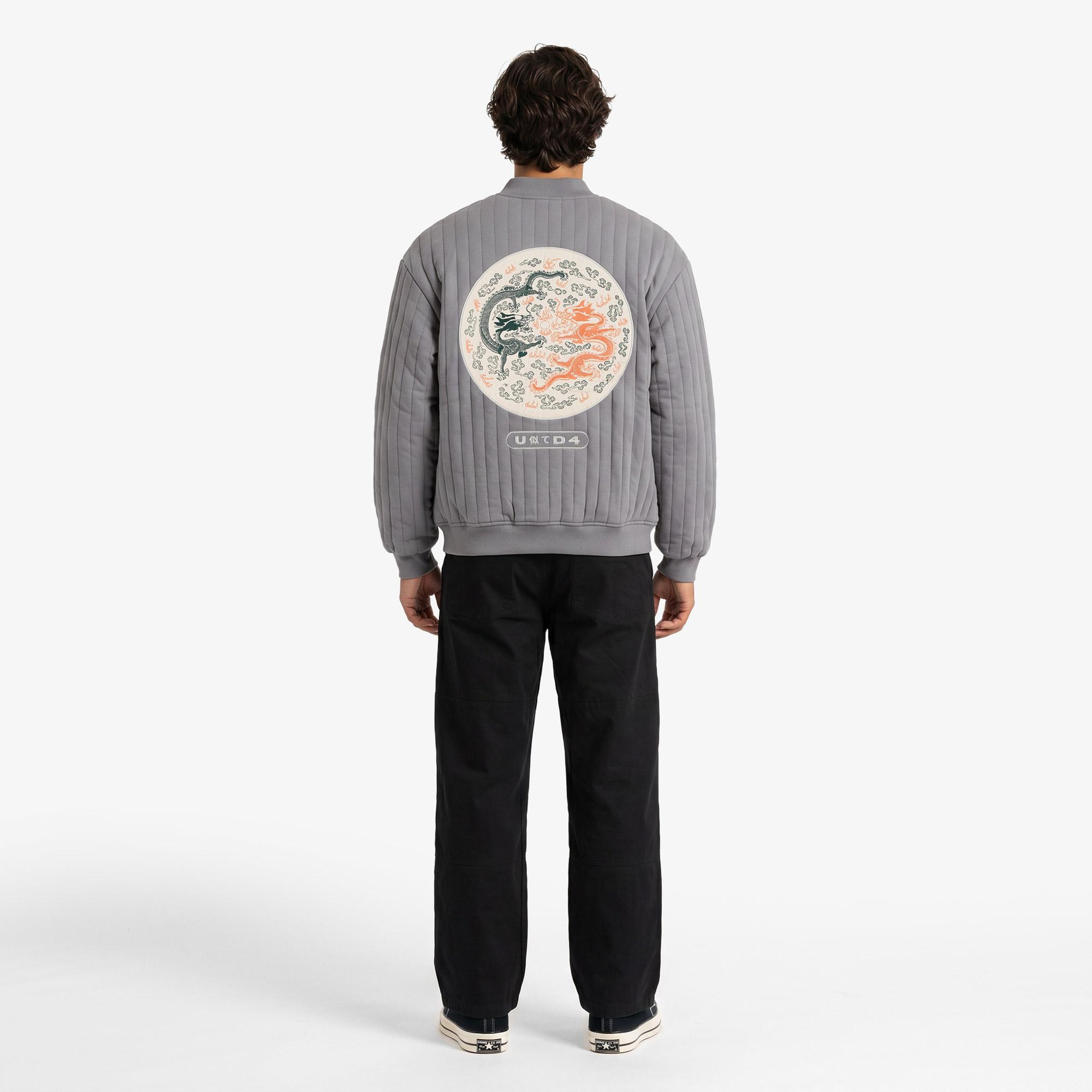 UNITED4 Regular Fit Erkek Gri Mont