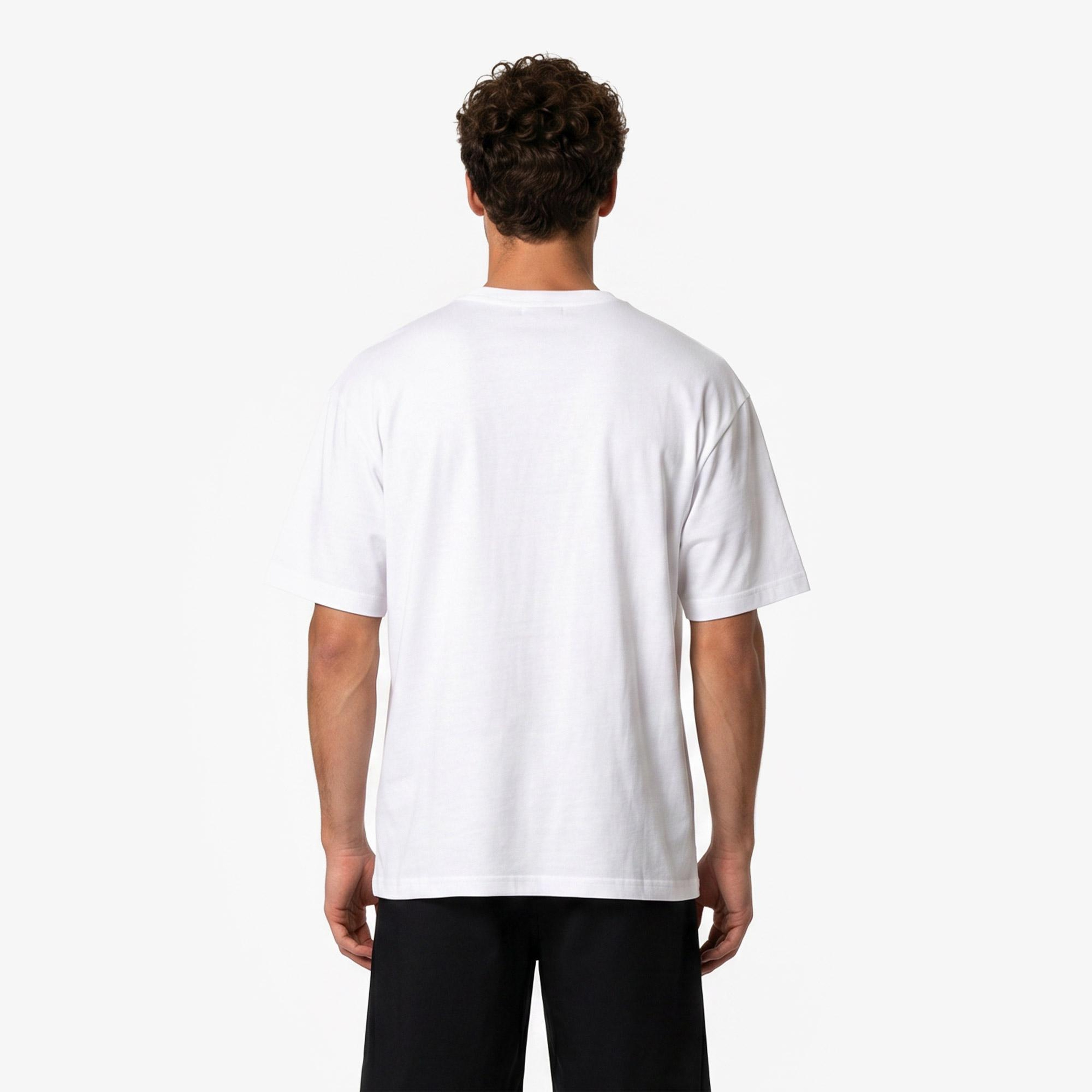 Market Ballin Bobcat Erkek Beyaz T-Shirt