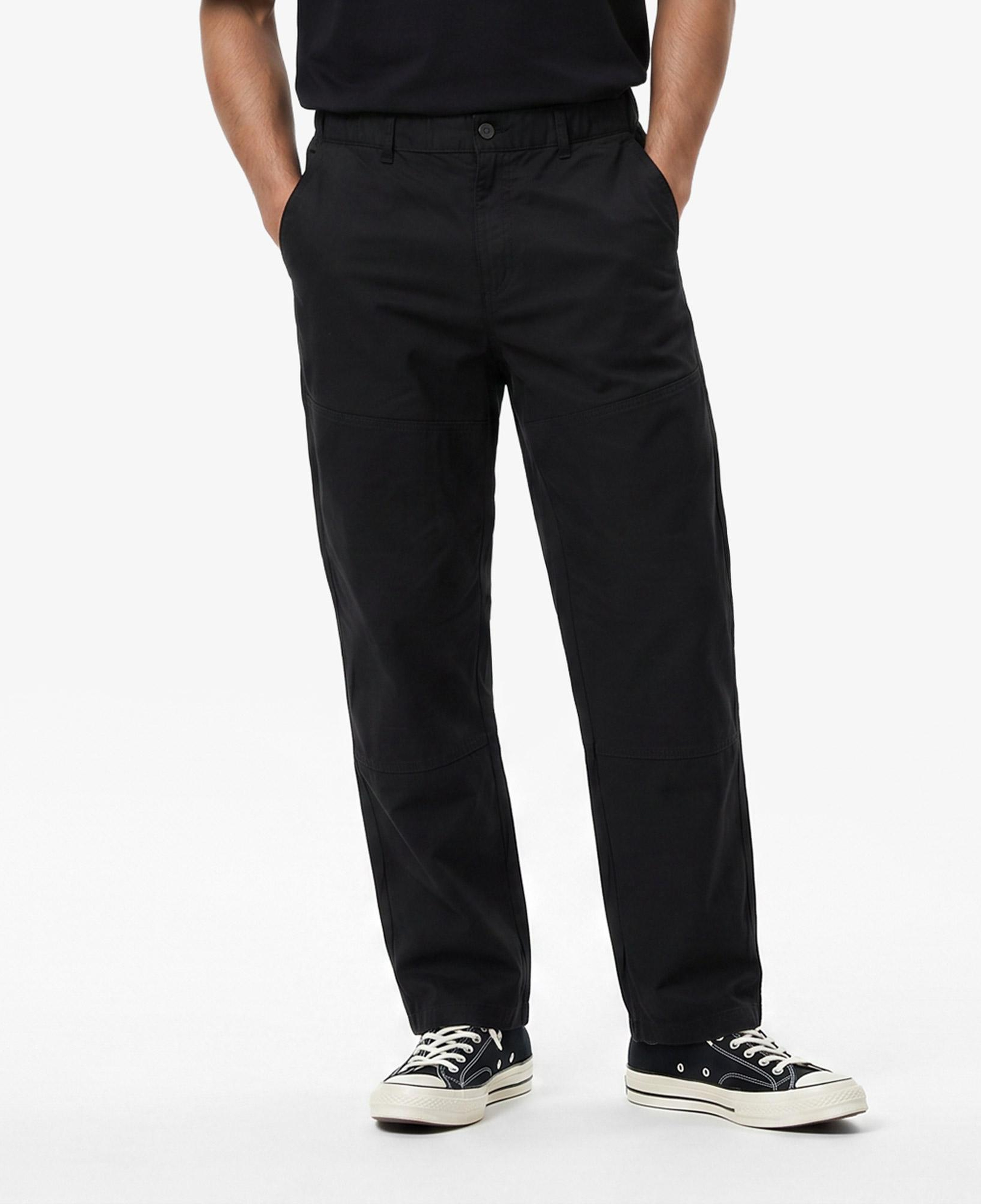 UNITED4 Regular Fit Erkek Siyah Pantolon