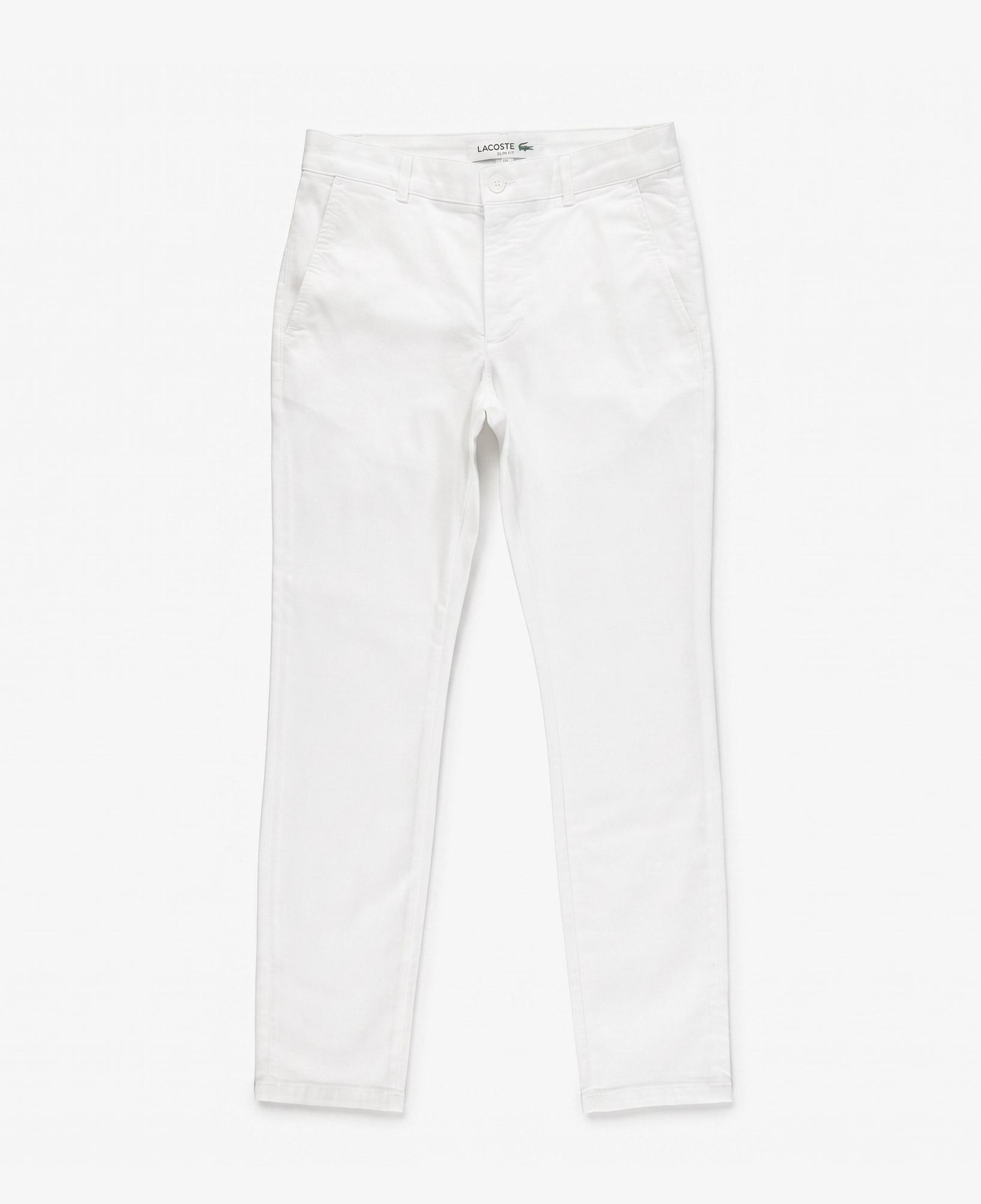 Erkek Slim Fit Krem Chino Pantolon