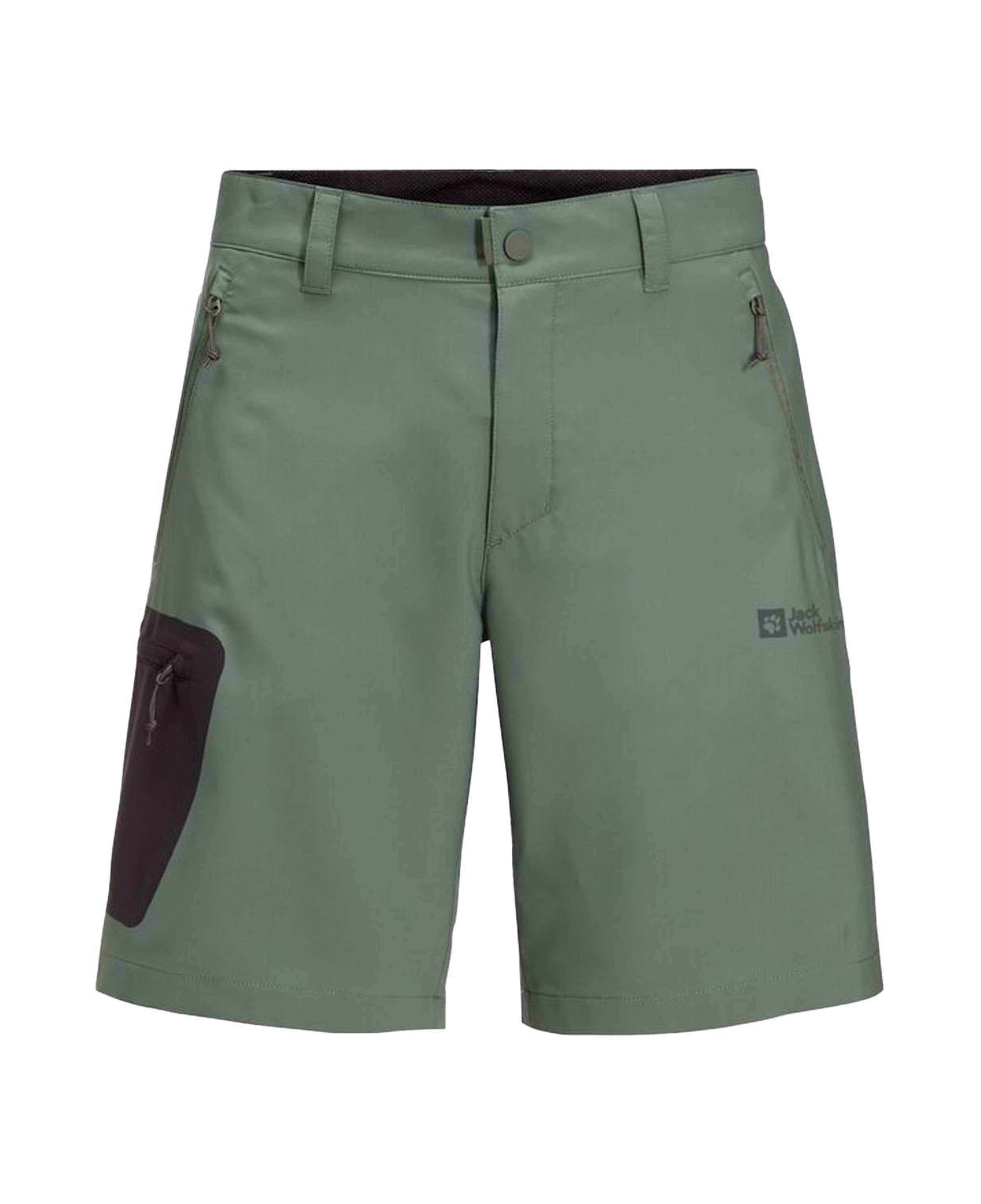 Jack Wolfskin Active Track Shorts Erkek Yeşil Şort