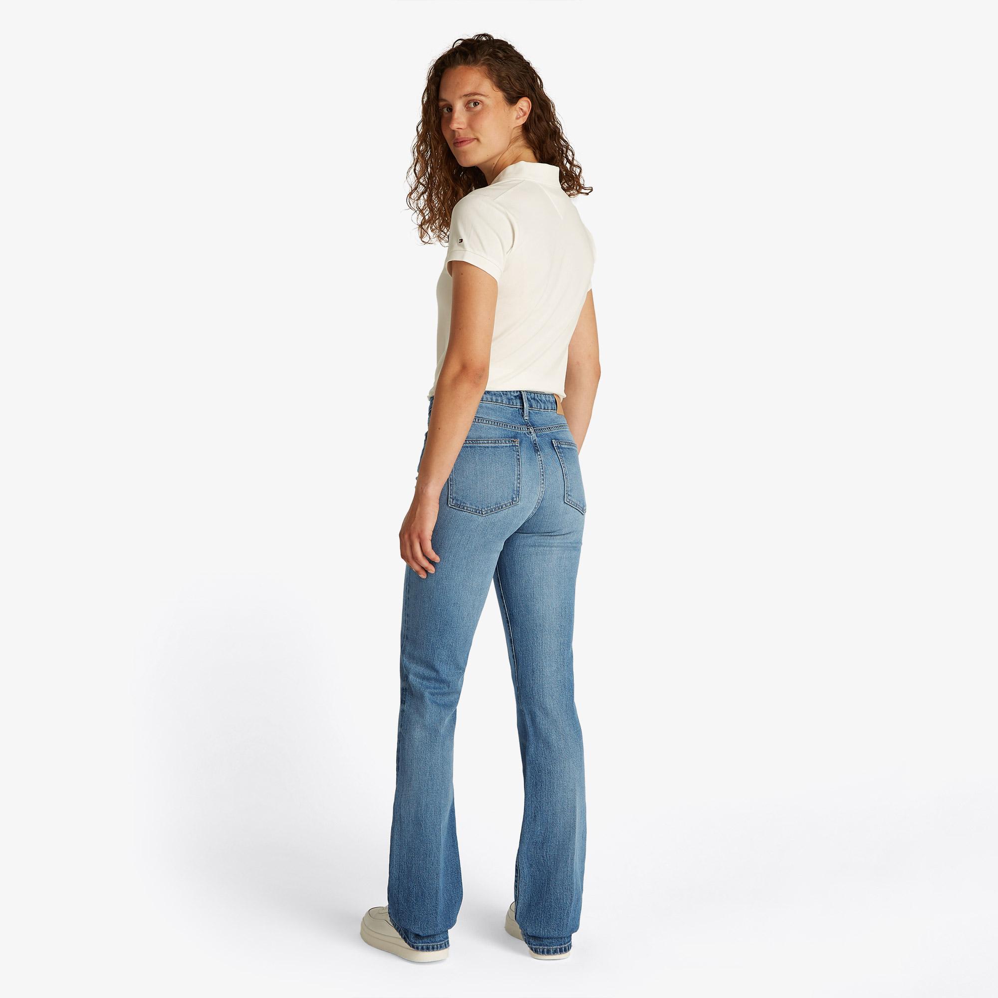 Tommy Hilfiger Bootcut Rw Toby Kadın Lacivert Jean