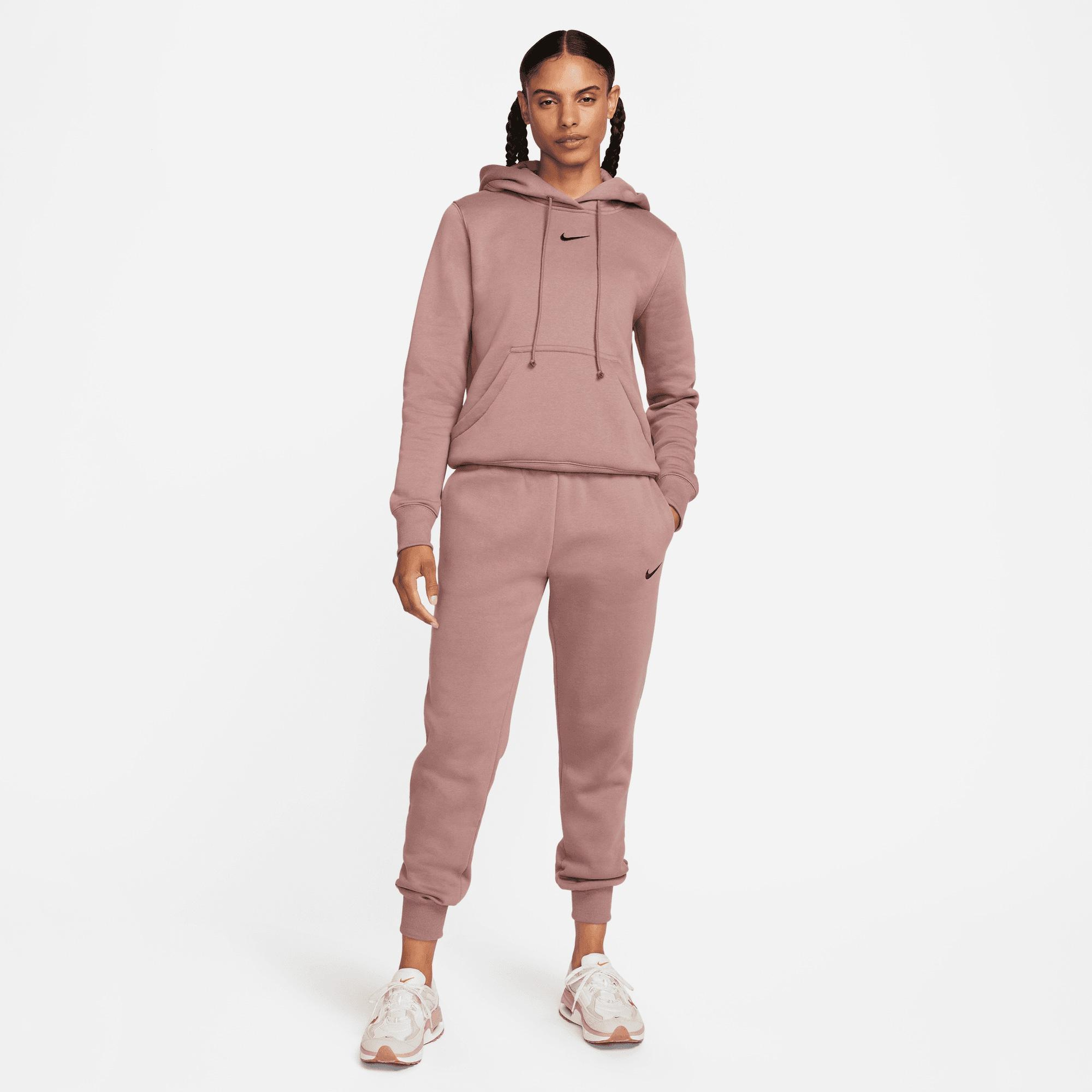Nike Sportswear Phoenix Fleece Kadın Kahverengi Eşofman Altı