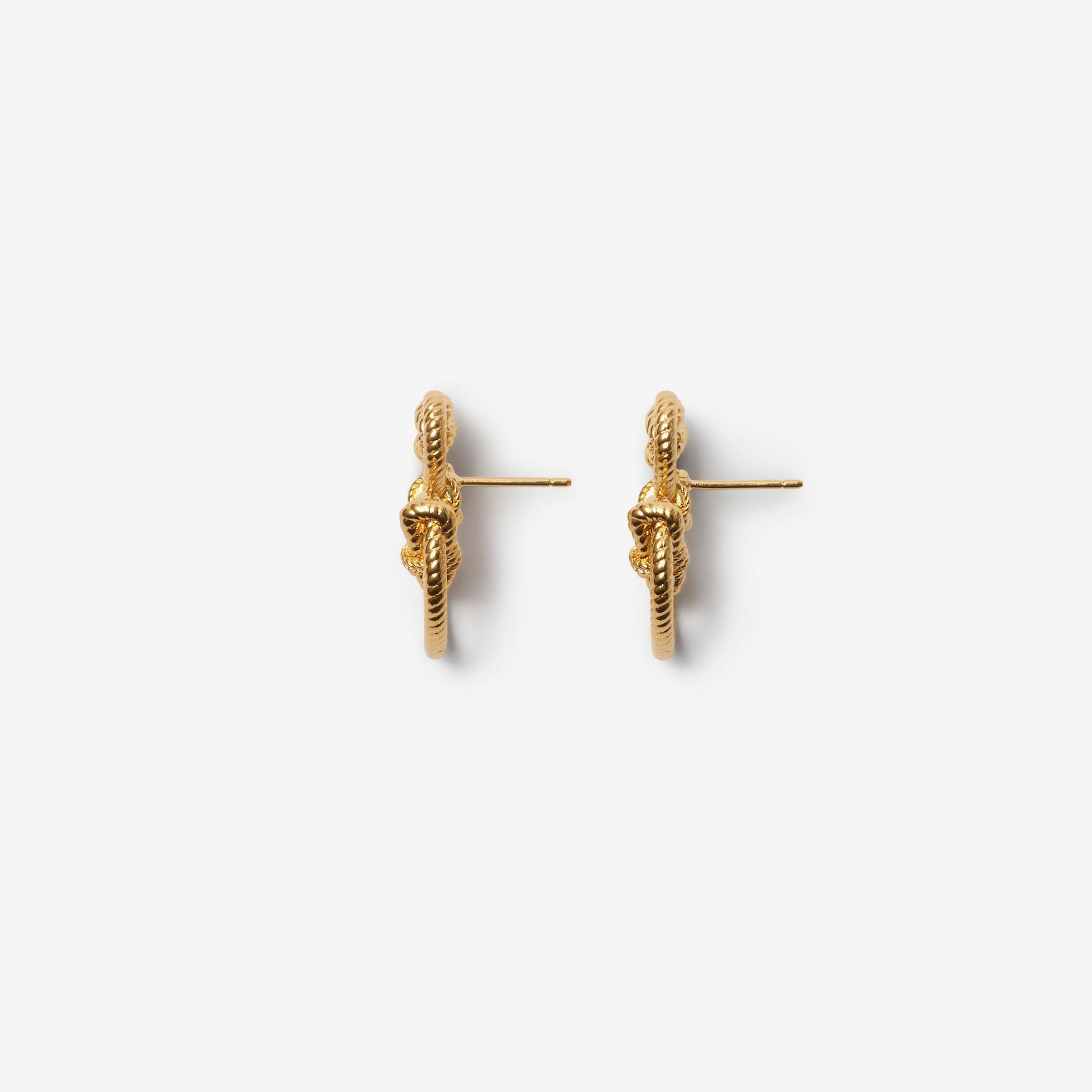 Burberry Large Nautical Knot Stud Kadın Altın Rengi Küpe