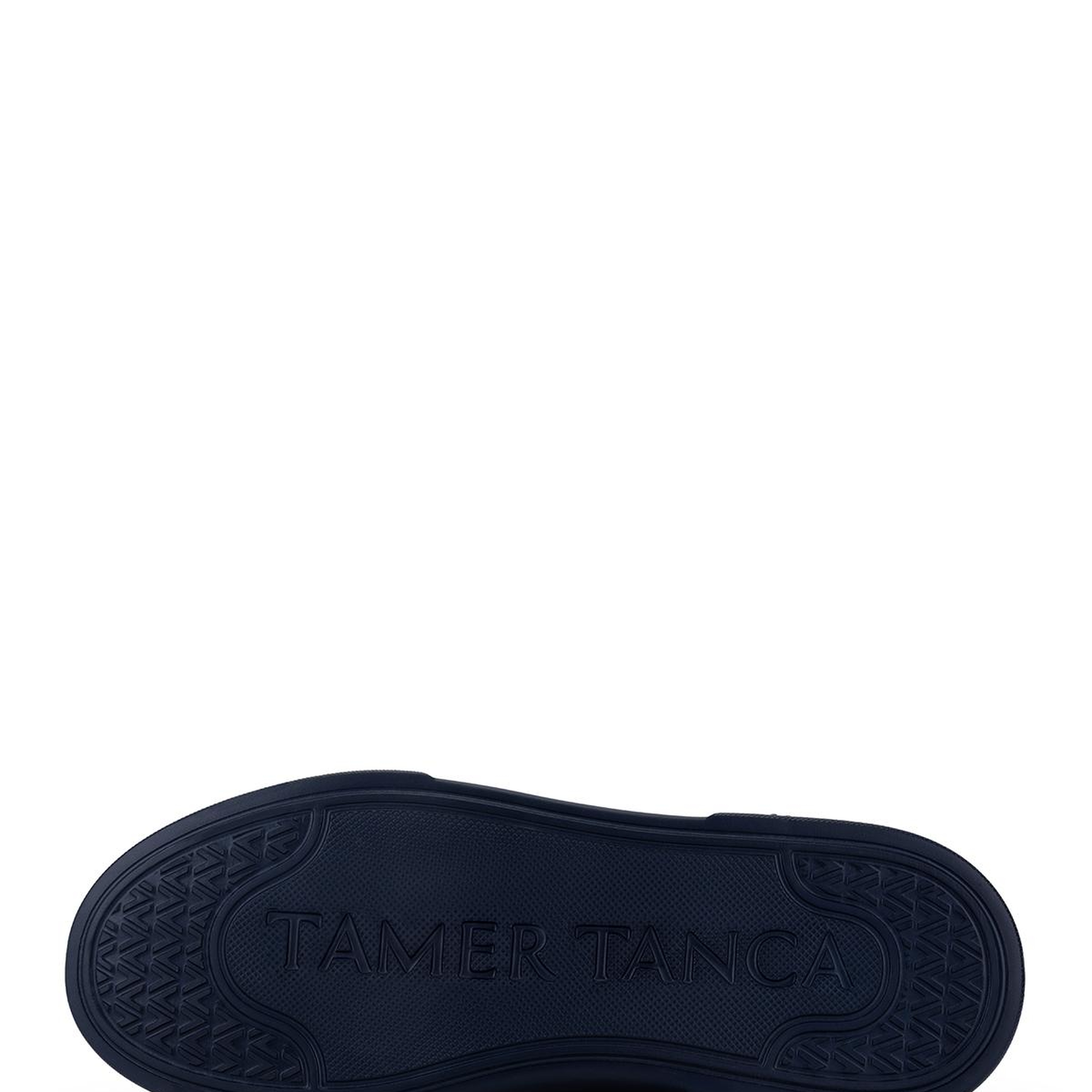 Tamer Tanca Erkek Hakiki Deri Lacivert Taban Sneakers & Spor Ayakkabı