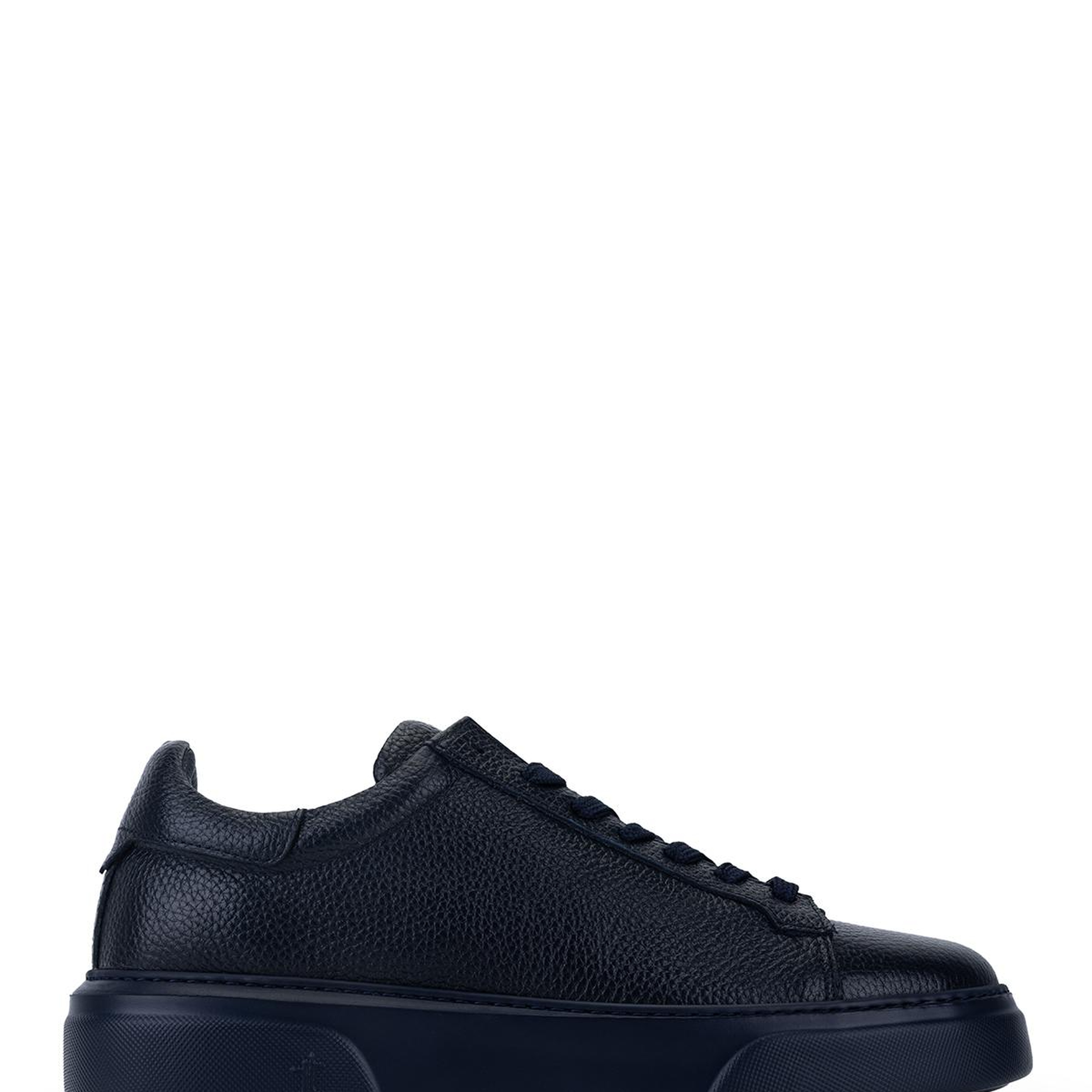 Tamer Tanca Erkek Hakiki Deri Lacivert Taban Sneakers & Spor Ayakkabı