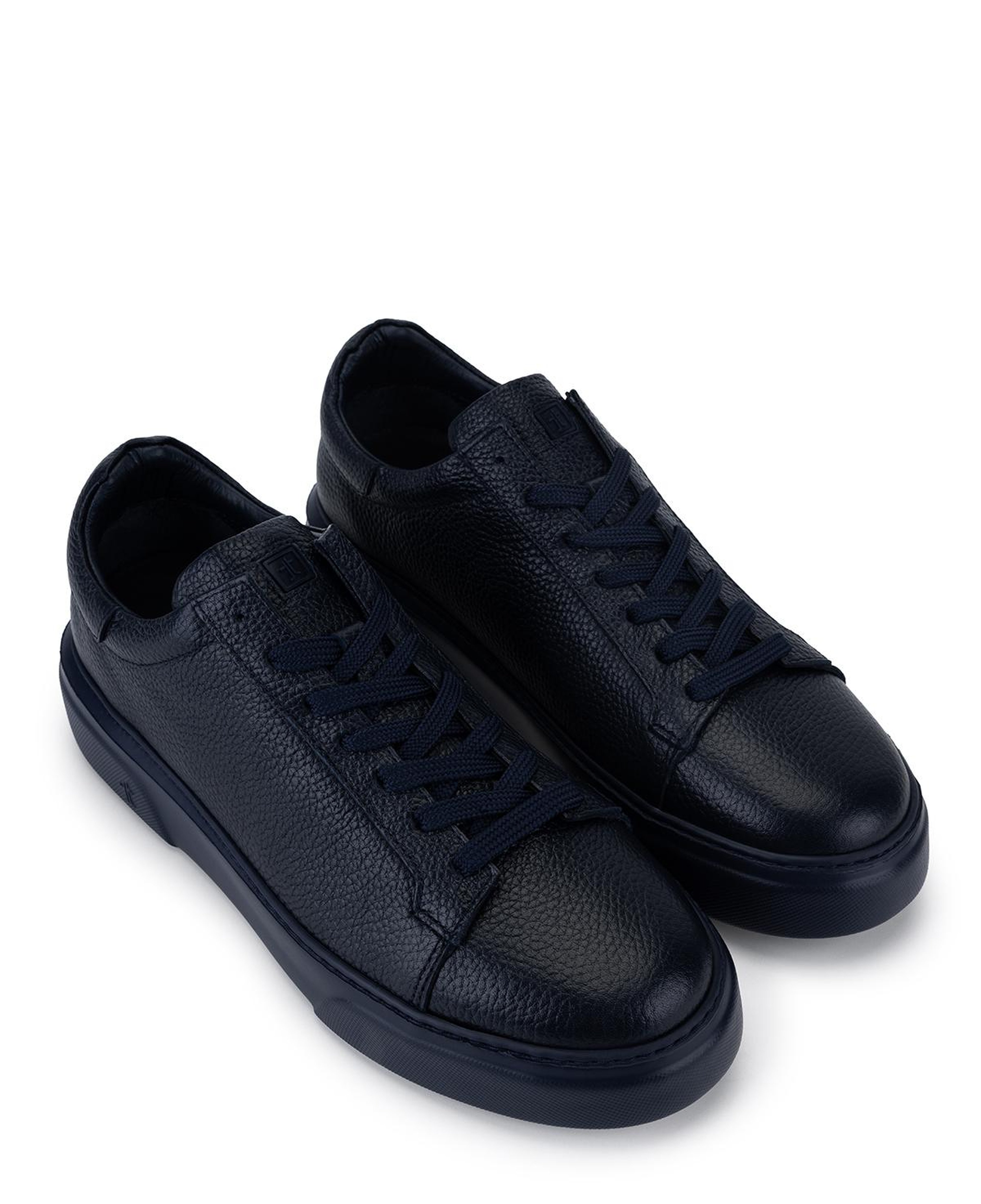 Tamer Tanca Erkek Hakiki Deri Lacivert Taban Sneakers & Spor Ayakkabı