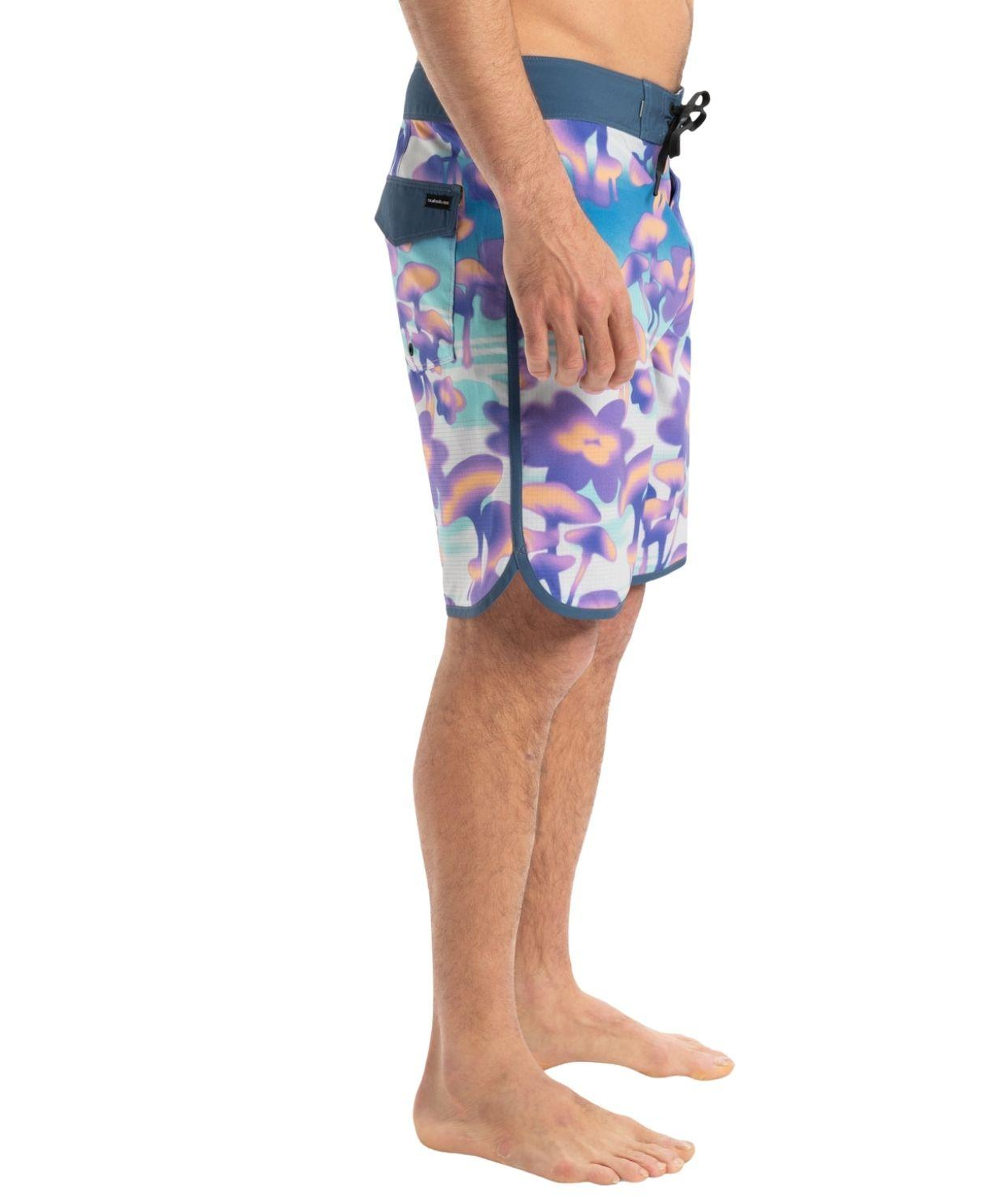 Quiksilver Highline Scallop 19 Erkek Astarsız Boardshort
